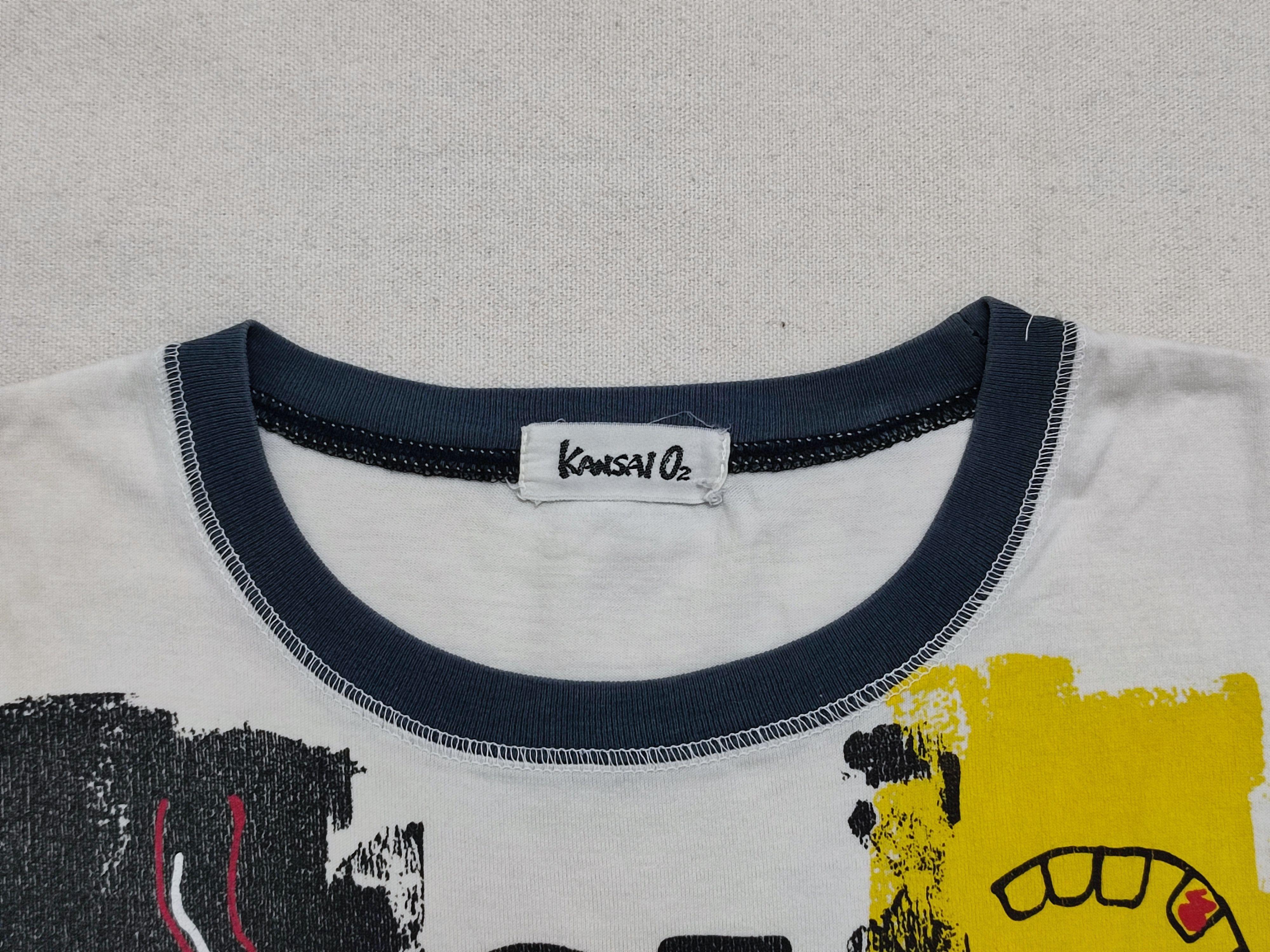 Jean-Michel Basquiat × Kansai Yamamoto Rare Archive Kansai 02 x Jean-Michel Basquiat Pop Art Tee Size US L / EU 52-54 / 3 - 6 Thumbnail