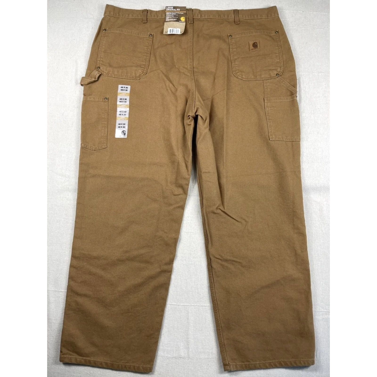 Carhartt VINTAGE Carhartt Double Knee Pants Brown Denim Carpenter Work 46x30 Men Size US 30 / EU 46 - 2 Thumbnail