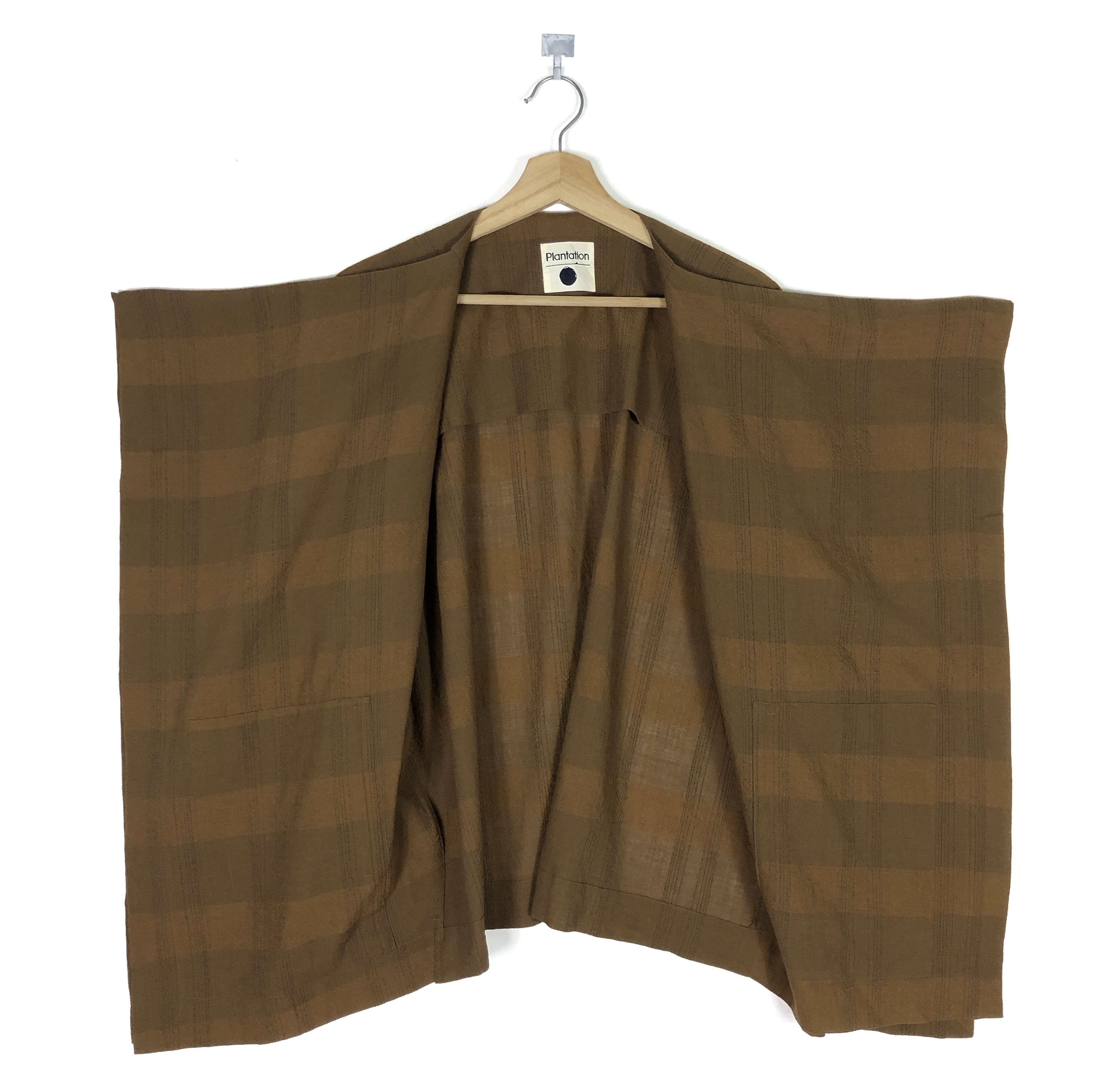 Issey Miyake RARE🔥AW1991 PLANTATION BUTTONLESS WOOL DOUBLE WINGS COAT Size M / US 6-8 / IT 42-44 - 7 Thumbnail