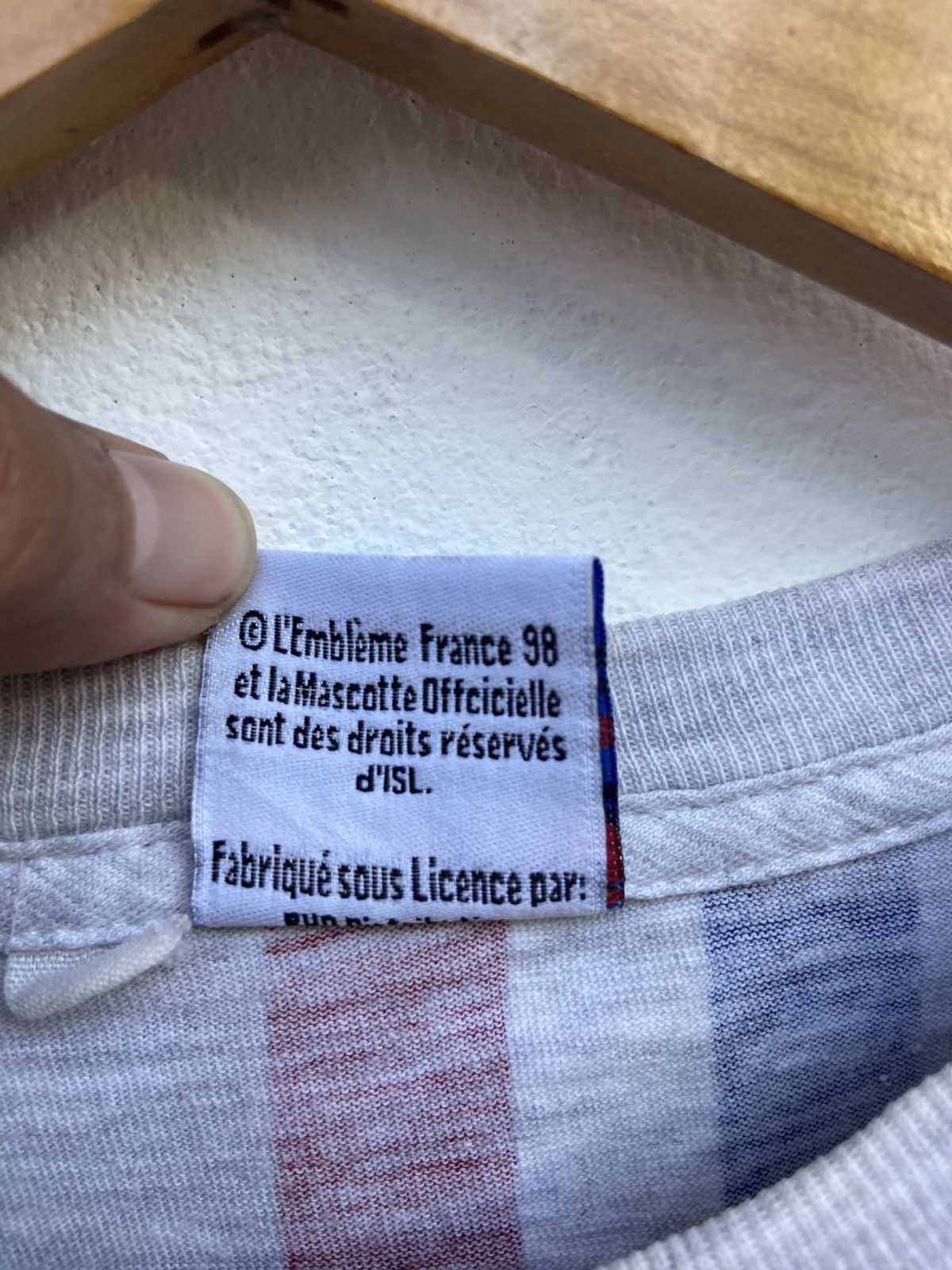 Vintage 🔥 Vintage 90s Vintage FIFA World Cup 1998 France Size US L / EU 52-54 / 3 - 6 Thumbnail