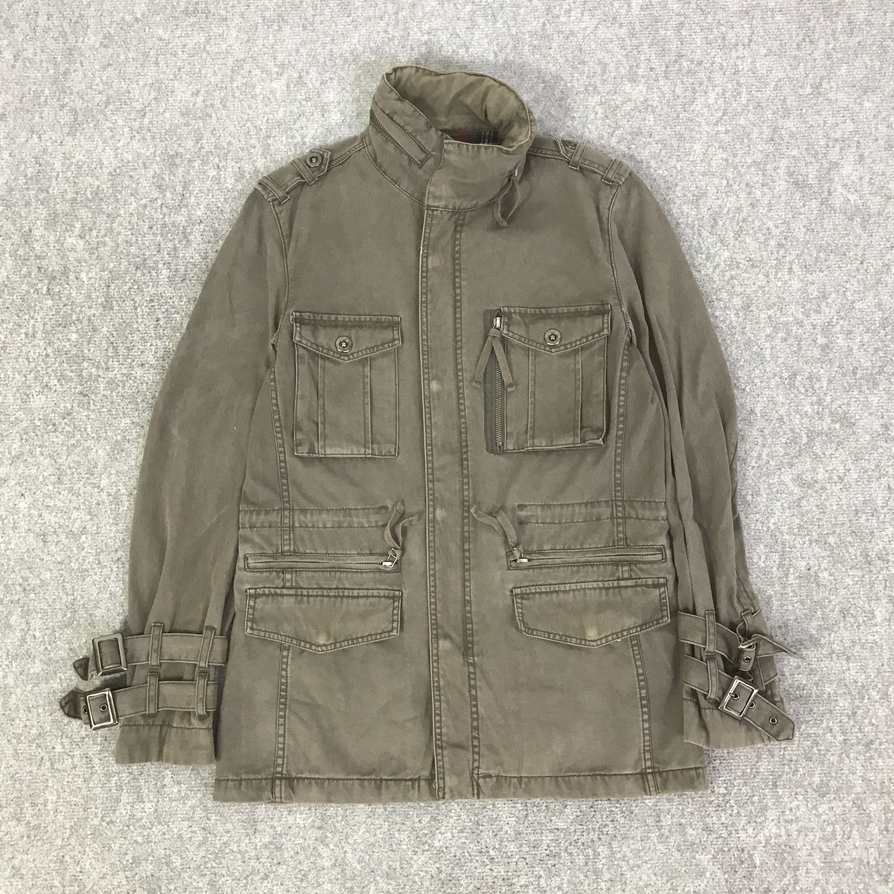 Japanese Brand ROUSHATTE STANDARD BONDAGE DESIGN JACKET K98B9 Size US M / EU 48-50 / 2 - 1 Thumbnail