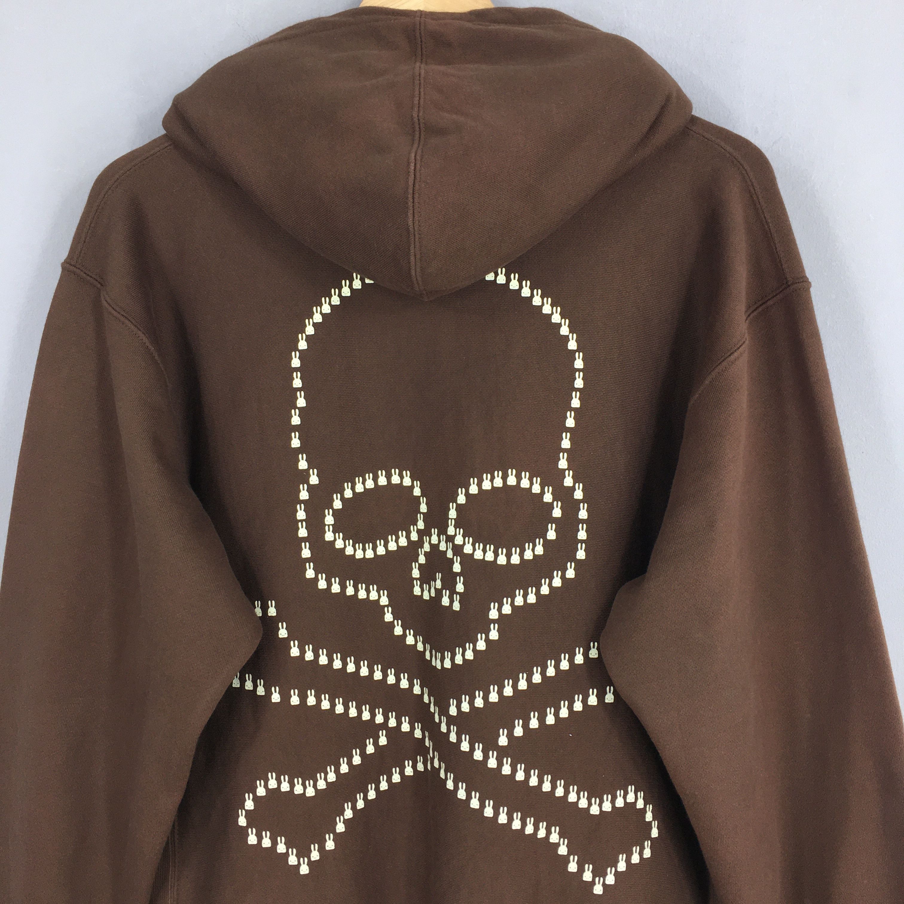 Japanese Brand Cune Japan 2004 Mastermind Skull Brown Hoodie Medium Size US M / EU 48-50 / 2 - 8 Thumbnail
