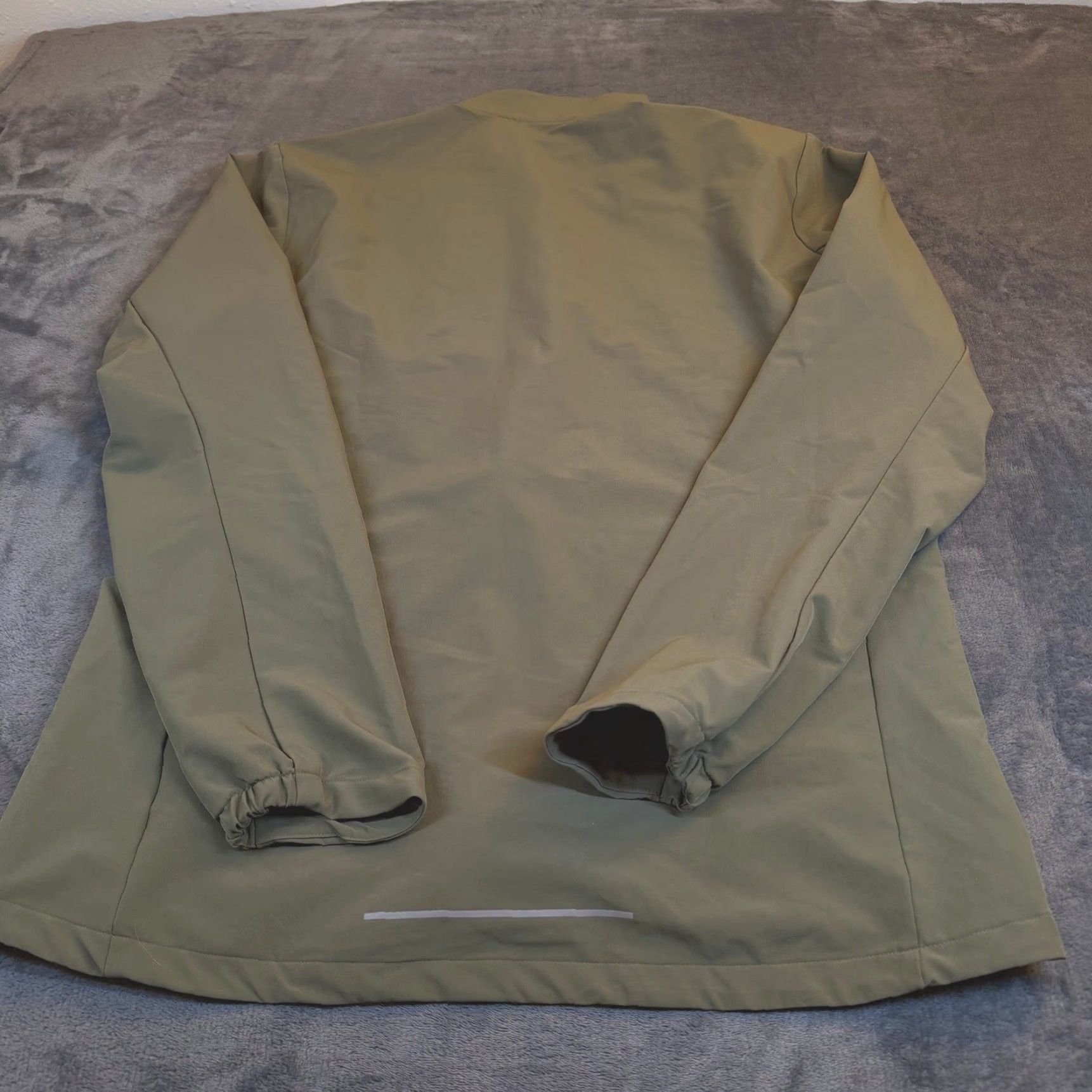 Adidas Adidas Jacket Windbreaker Lightweight Olive Green Primegreen Mens Large Size US L / EU 52-54 / 3 - 4 Thumbnail
