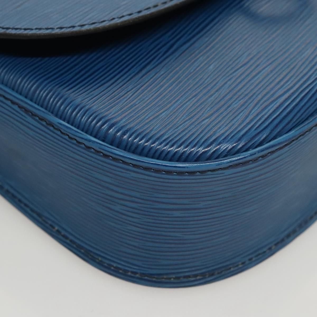 Louis Vuitton LOUIS VUITTON Epi Saint Cloud GM Shoulder Bag Toledo Blue Size ONE SIZE - 15 Thumbnail