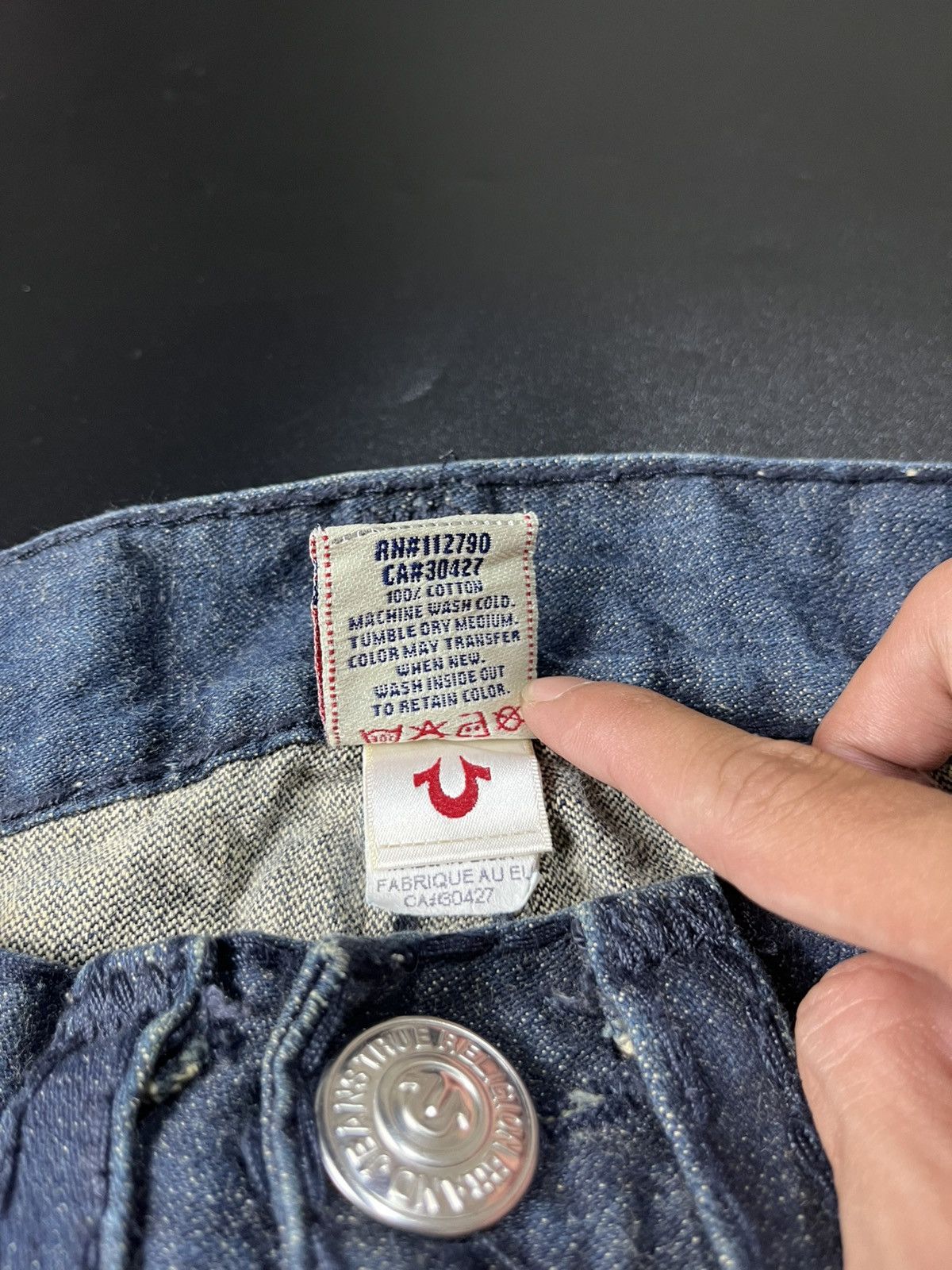 If Six Was Nine × Japanese Brand × True Religion Super Flared True Religion BlueJeans Size US 31 - 12 Thumbnail