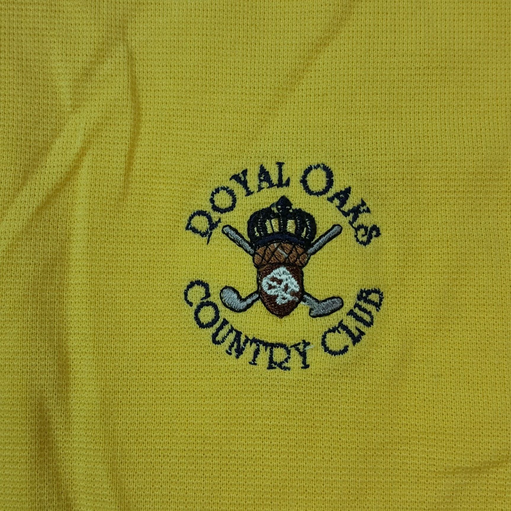 Tommy Hilfiger VINTAGE Tommy Hilfiger Golf Mens Large Yellow Polo Shirt Striped Country Club PGA 90s USA Polo Mens Size US L / EU 52-54 / 3 - 3 Thumbnail
