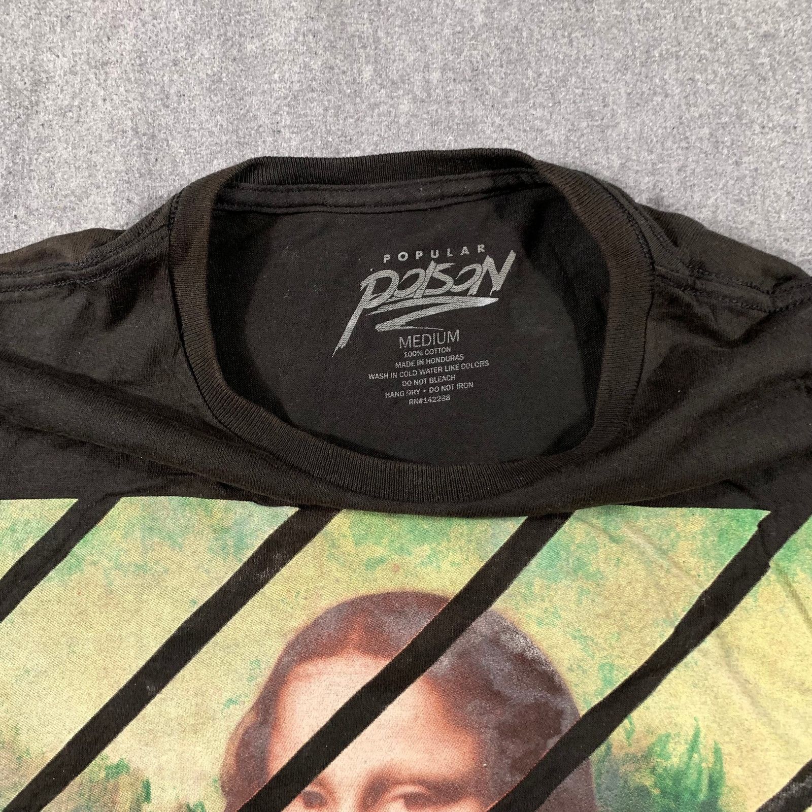 Other Popular Poison Mona Lisa Shirt Adult Medium Black Size US M / EU 48-50 / 2 - 4 Thumbnail