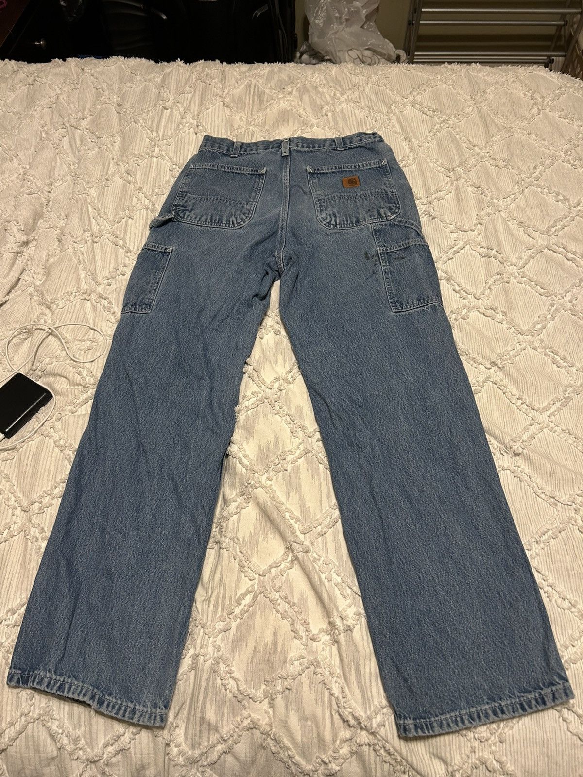 Carhartt Carhartt Wide Leg Baggy Jeans Size US 30 / EU 46 - 2 Thumbnail