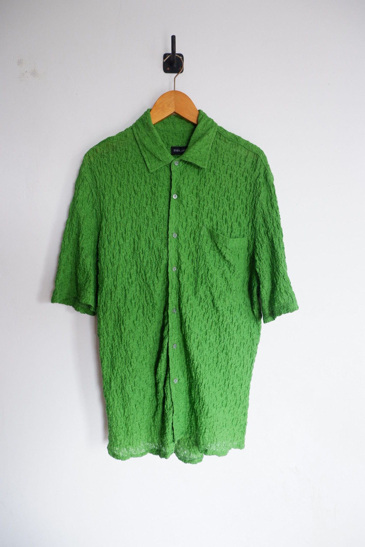 Japanese Brand Even and odd Wringkle Shirts Size US L / EU 52-54 / 3 - 1 Thumbnail