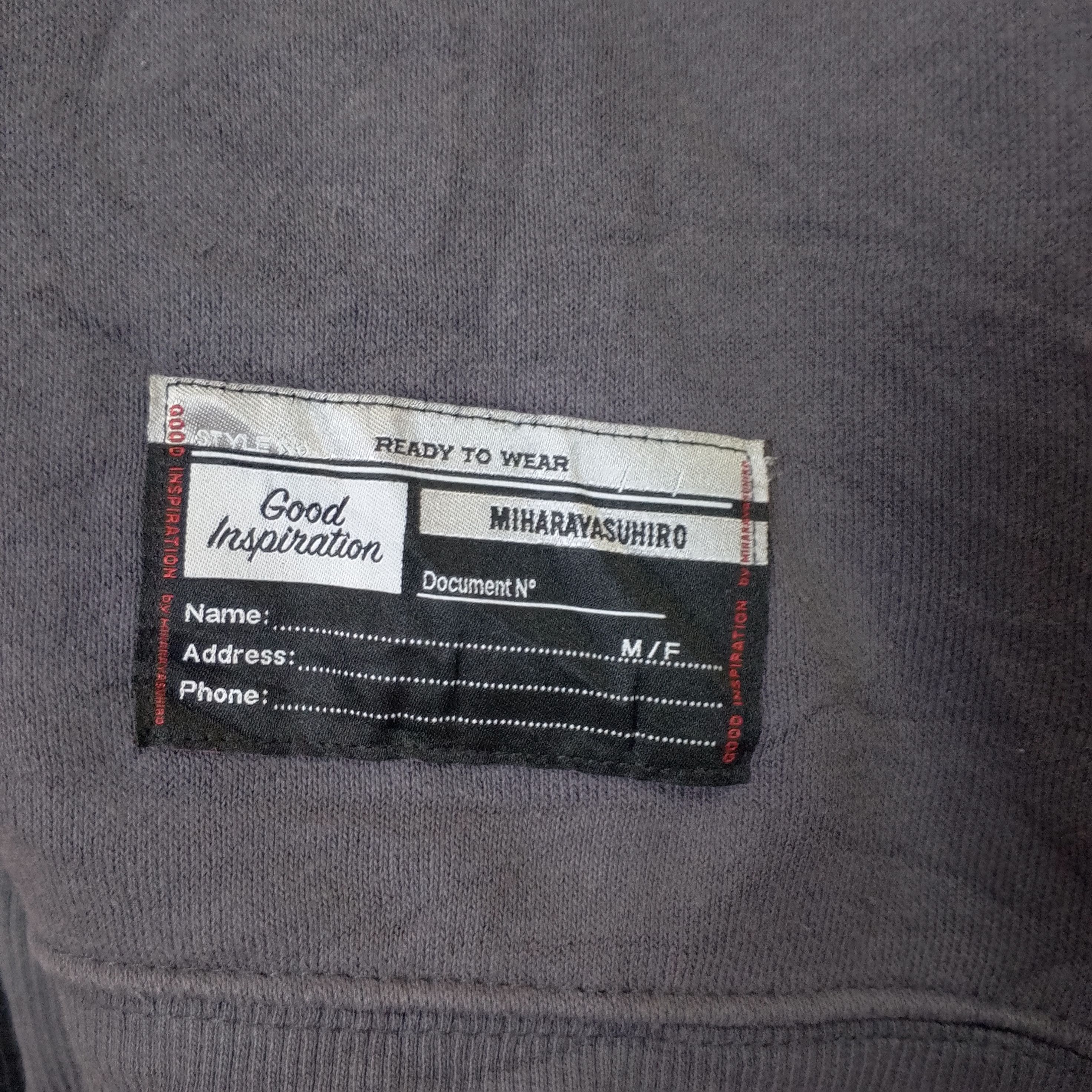 GU × Maison MIHARA YASUHIRO Miharayasuhiro x GU Sweatshirt Size US L / EU 52-54 / 3 - 7 Thumbnail