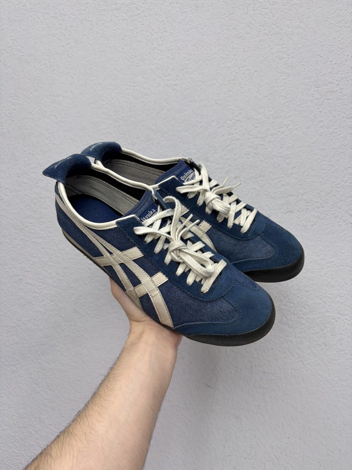 Onitsuka Tiger Vintage Asics Onitsuka Tiger Denim Wash Shoes 66 Kill Bill Size US 10.5 / EU 43-44 - 1 Thumbnail