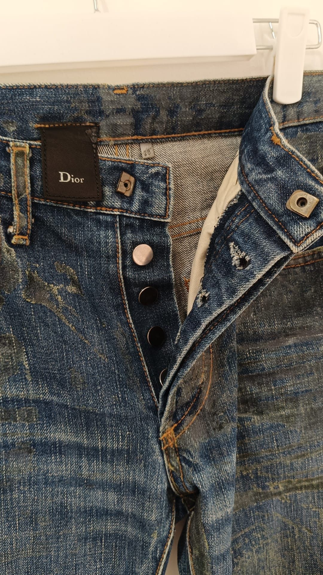 Dior Dior Homme AW05 Luster Waxed Denim Size US 28 / EU 44 - 4 Thumbnail