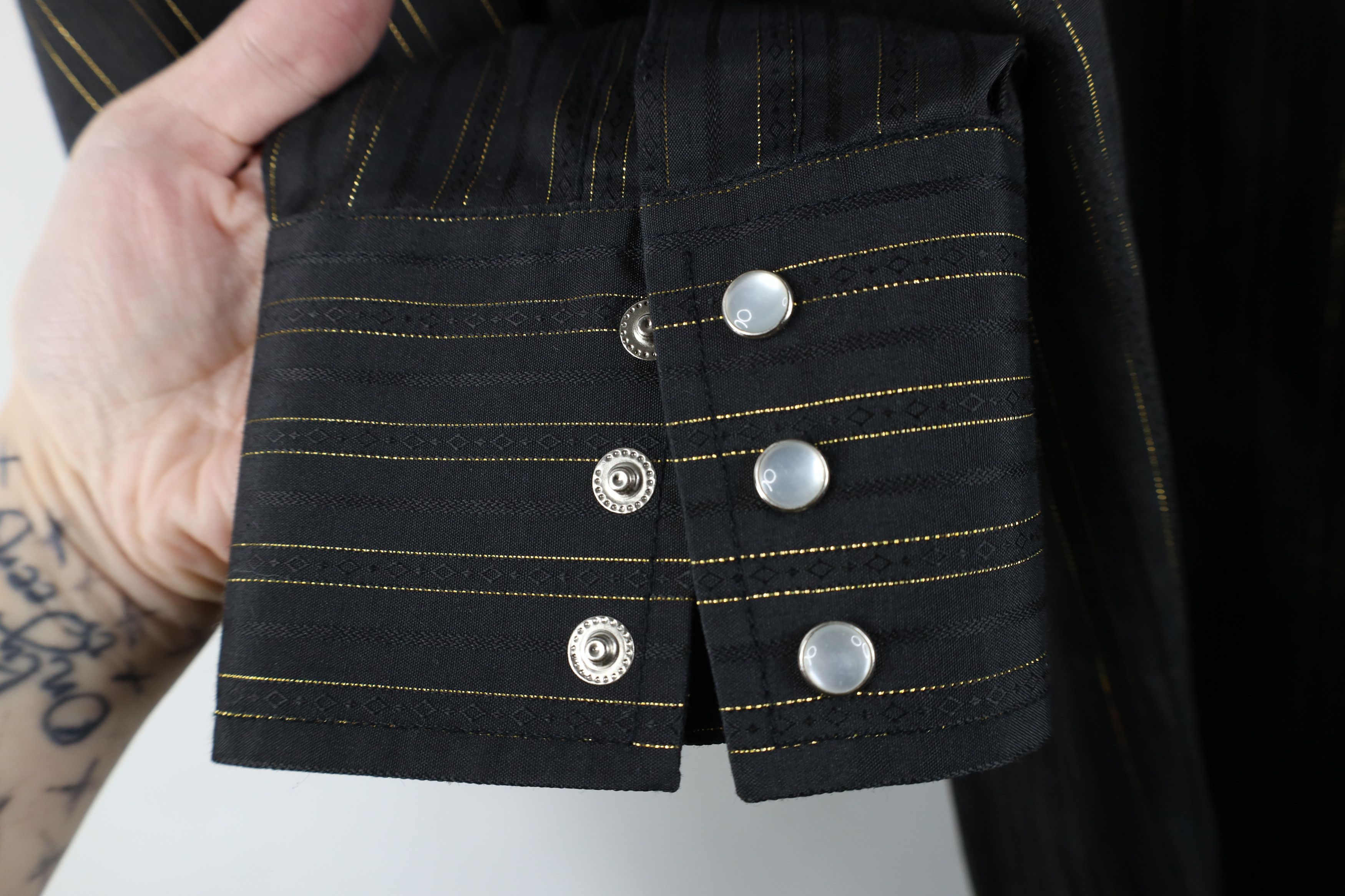 Vintage Vintage 90s Streetwear Striped Western Cowboy Button Shirt Size US XL / EU 56 / 4 - 5 Thumbnail