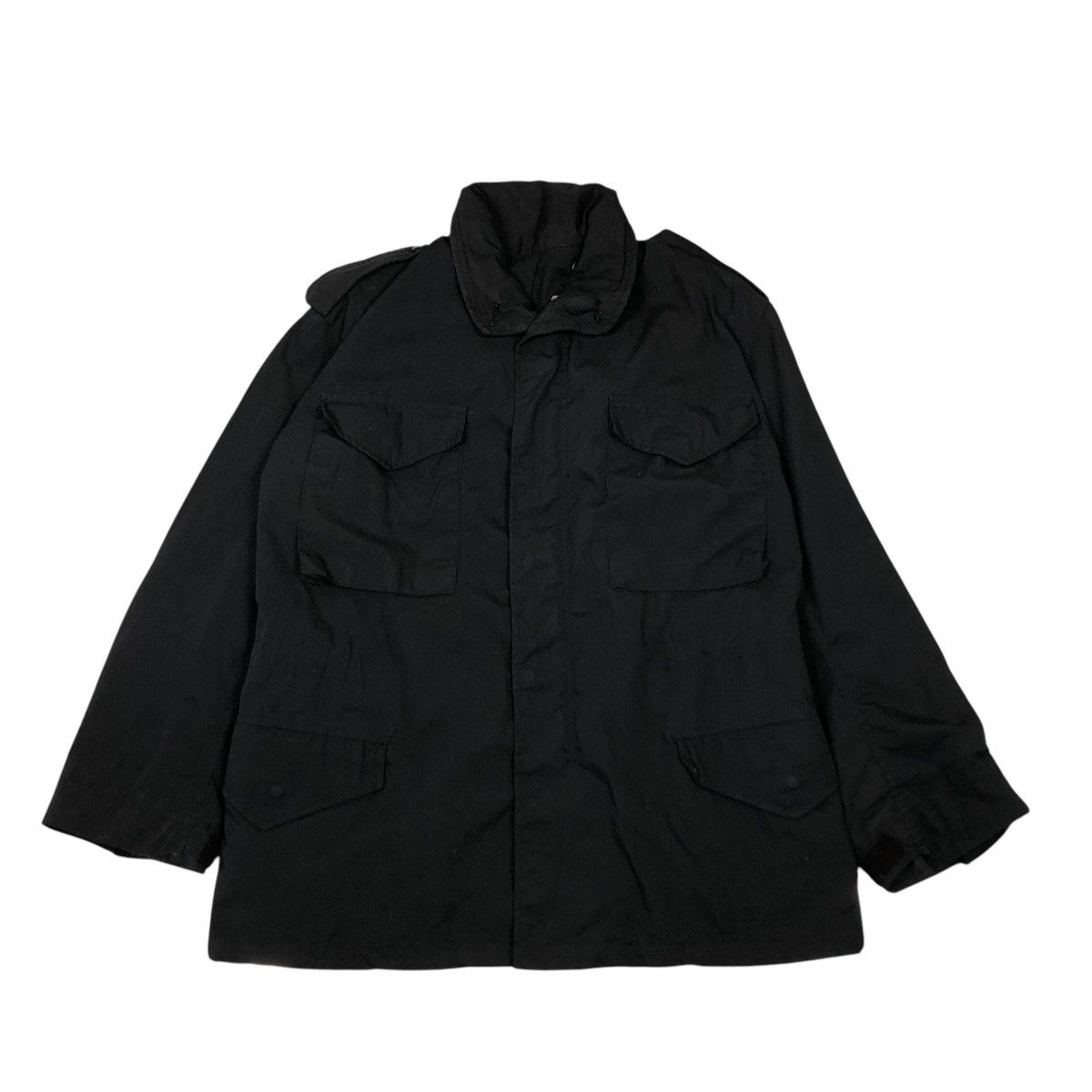 Vintage 🔥VINTAGE MILITARY JACKET M-65 MULTI POCKETS WORKER STYLE Size US S / EU 44-46 / 1 - 1 Thumbnail