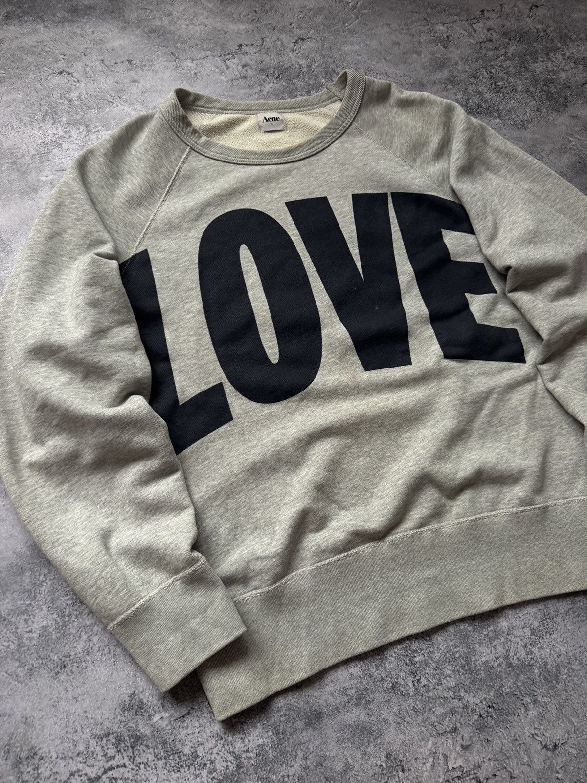 Acne Studios Acne Studios College Love AW12 Sweatshirt size L Size US L / EU 52-54 / 3 - 2 Thumbnail