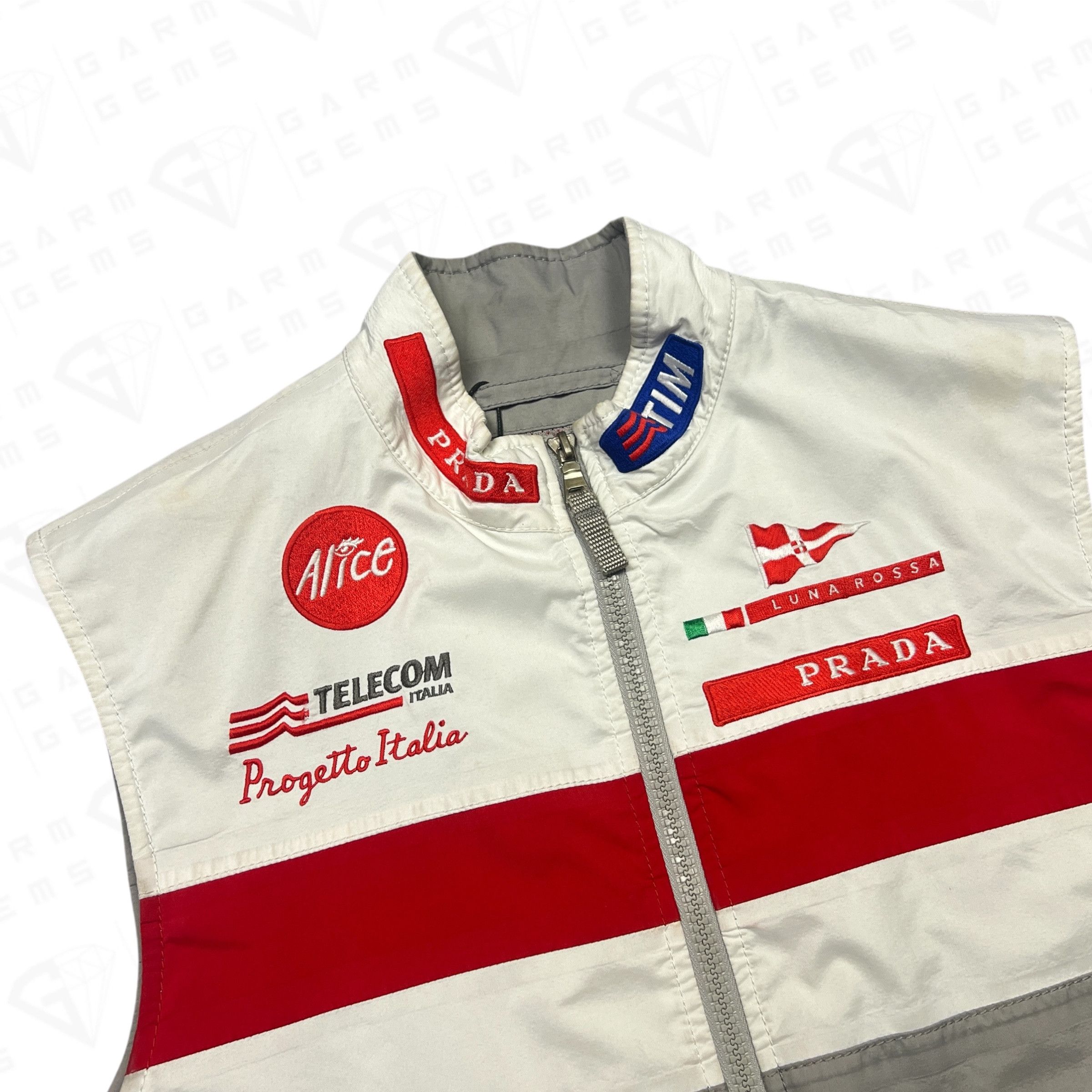 Prada Prada Luna Rossa 2003 Sailing Gilet Size US M / EU 48-50 / 2 - 3 Thumbnail