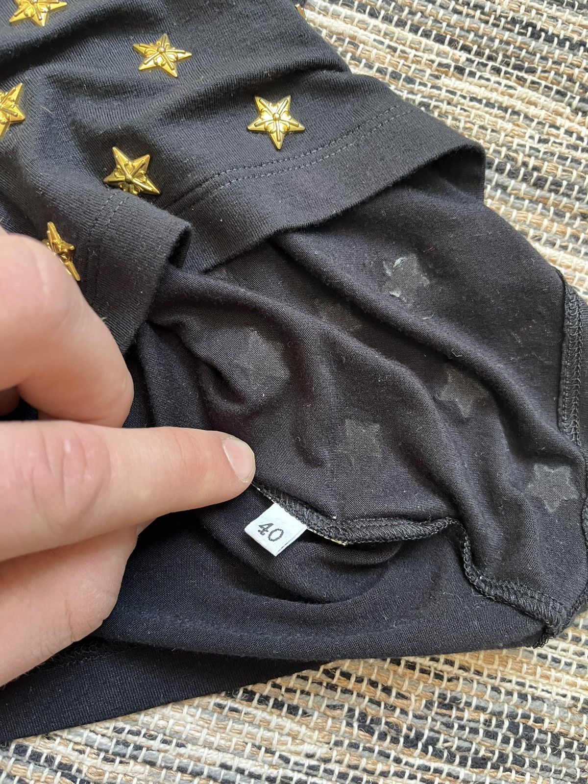 Versace Luxury Versace Collection Tank Top TShirt Black Star Logo Size S / US 4 / IT 40 - 14 Thumbnail