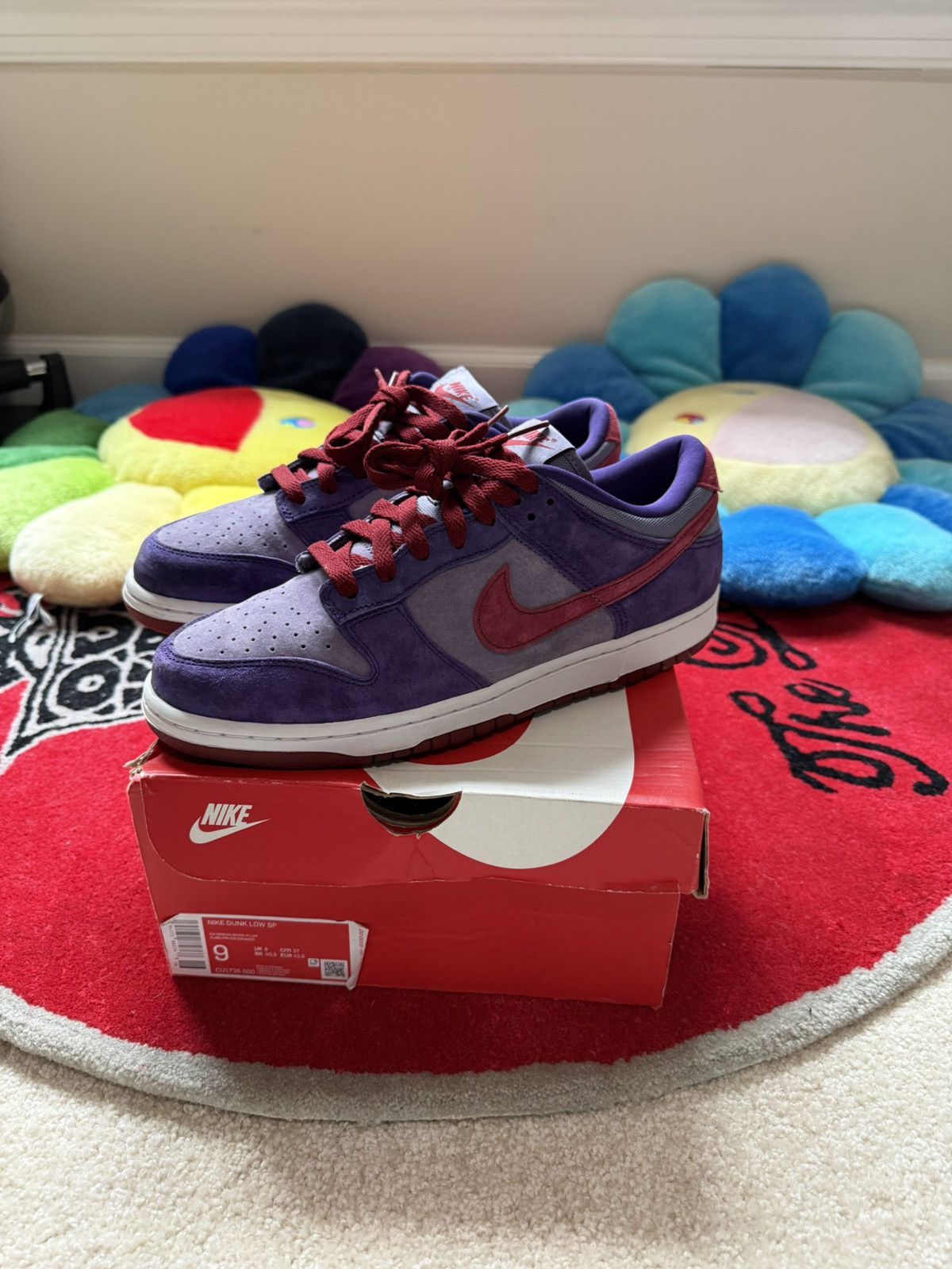 Nike Nike Dunk Plum Low Size US 9 / EU 42 - 1 Thumbnail