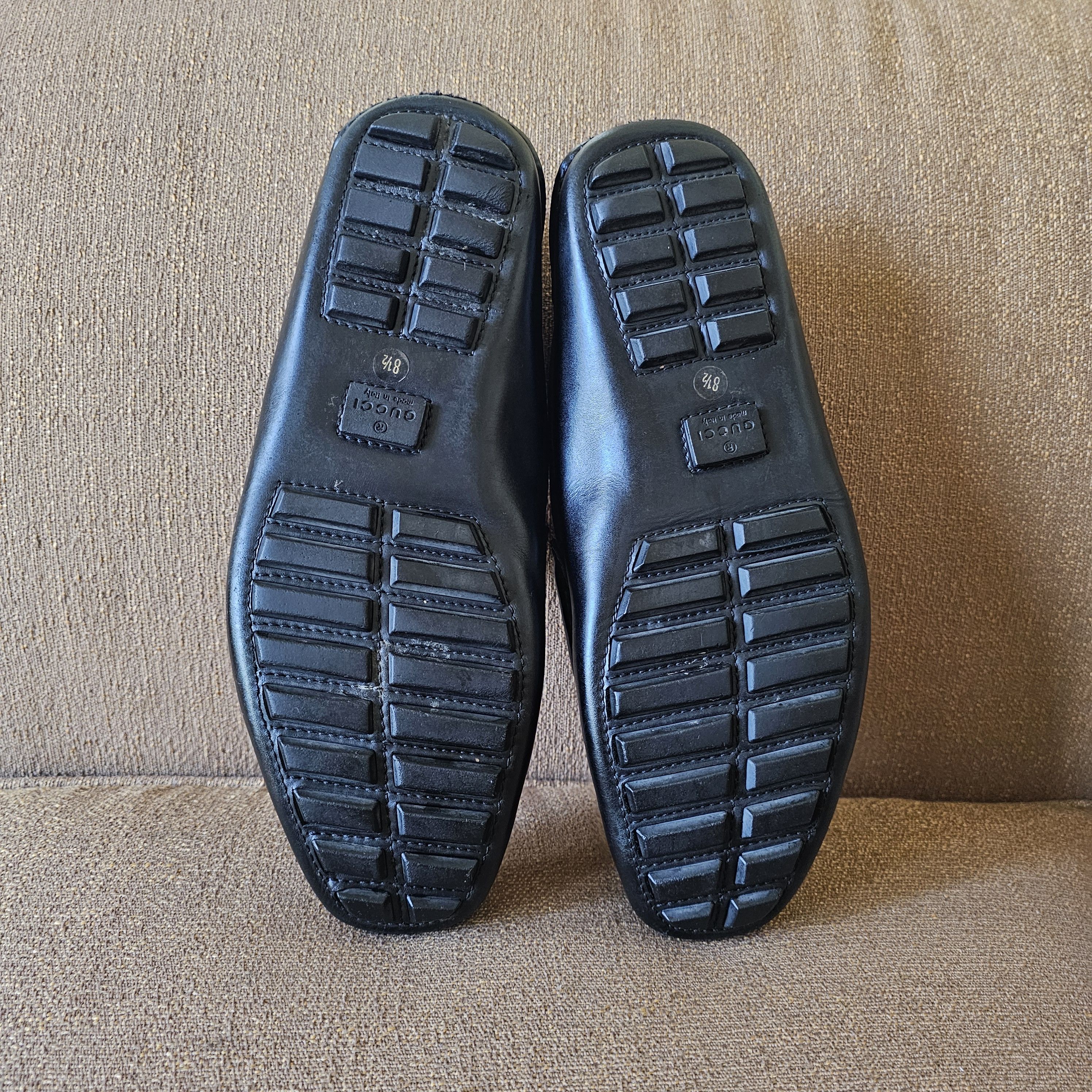 Gucci Gucci Men's Monogram Black Loafers Guccu Size 8.5 US 9 Size US 9 / EU 42 - 7 Thumbnail