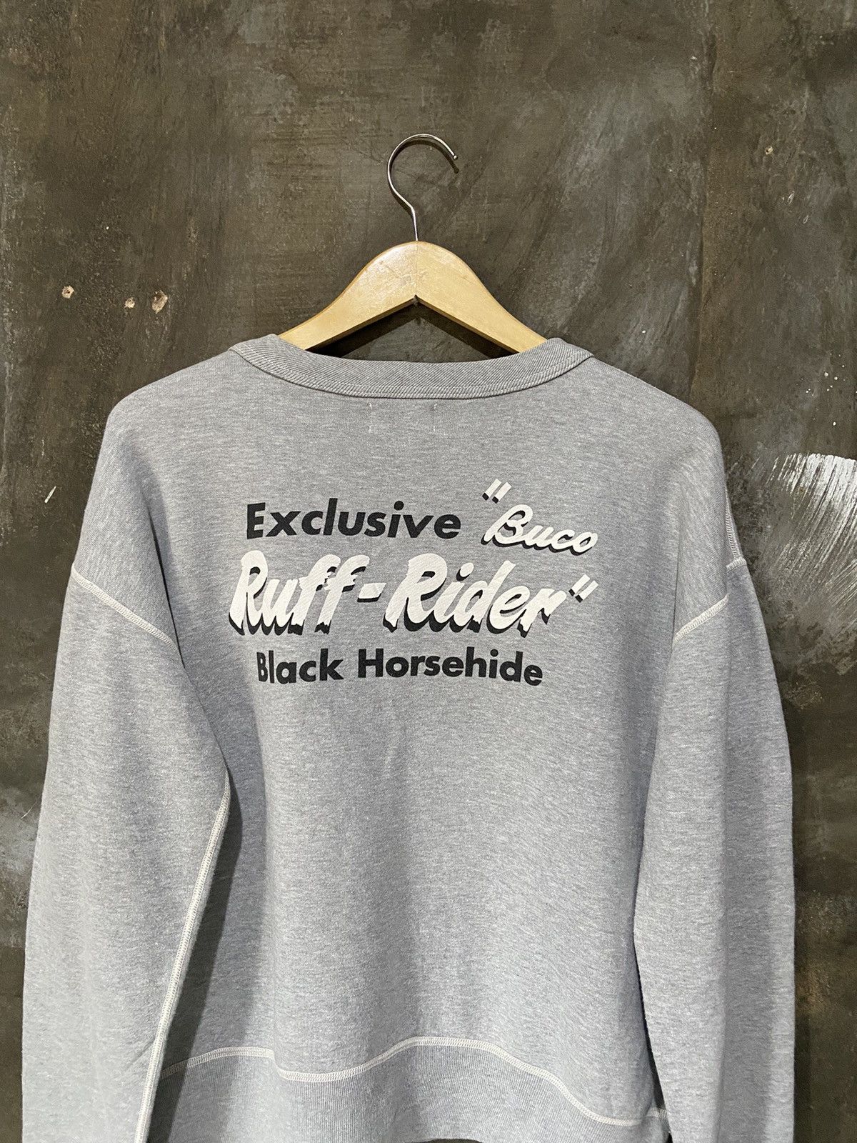 The Real McCoy's Buco Ruff Riders Loopwheel Sweatshirt Size US M / EU 48-50 / 2 - 9 Thumbnail