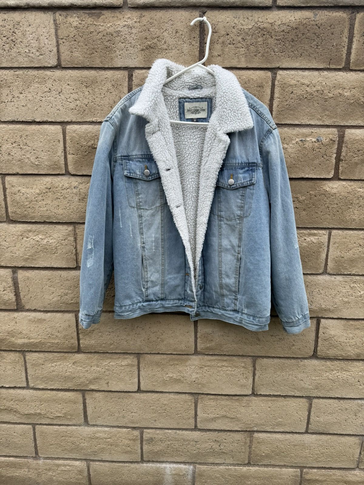 Fashion Nova Women fall winter denim jacket Size M / US 6-8 / IT 42-44 - 1 Thumbnail
