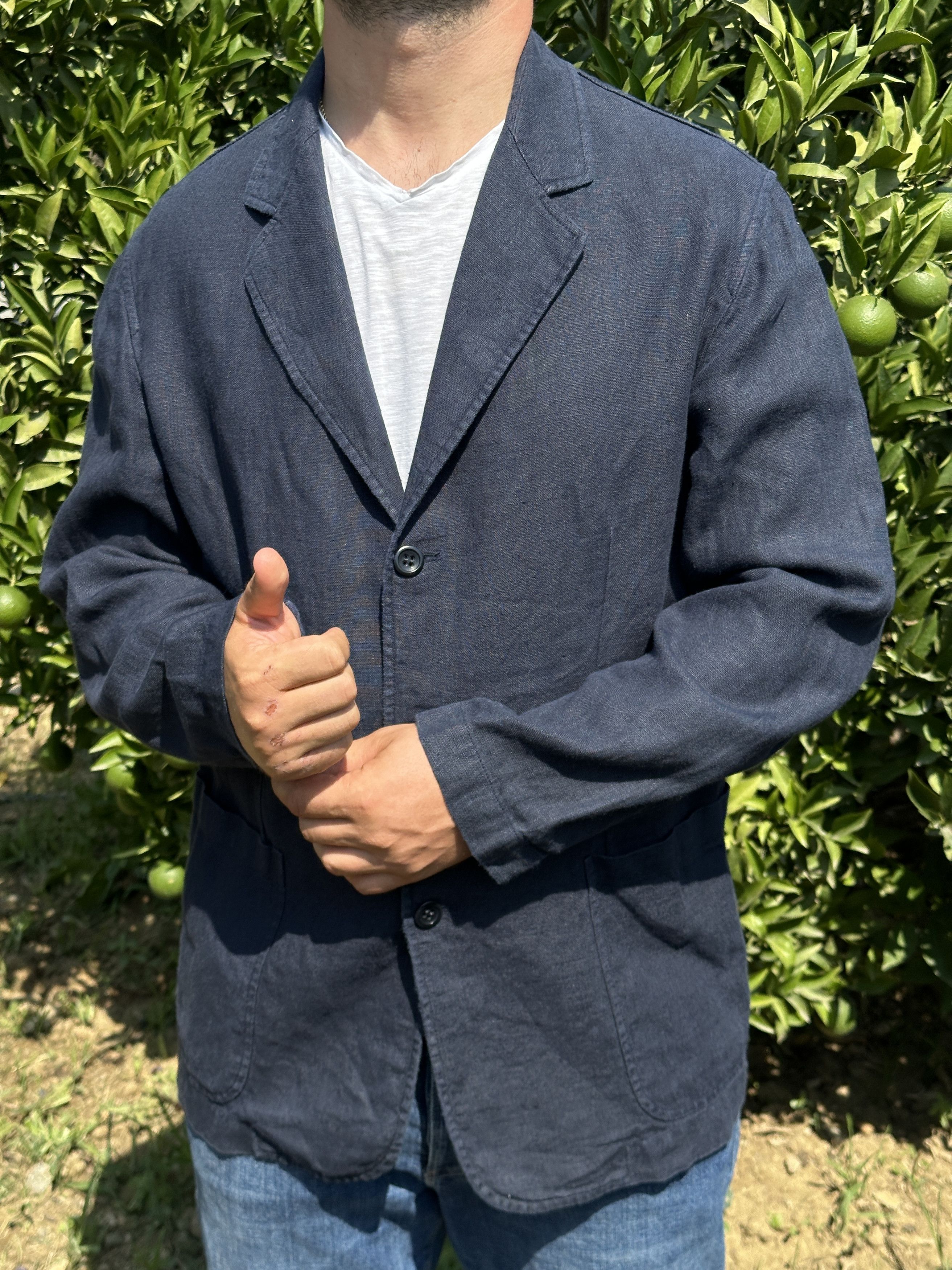 C.P. Company 1999 Linen C.P. Company Cp Jacket Flax Formal Tuxedo Size 52 Size 52L - 20 Thumbnail