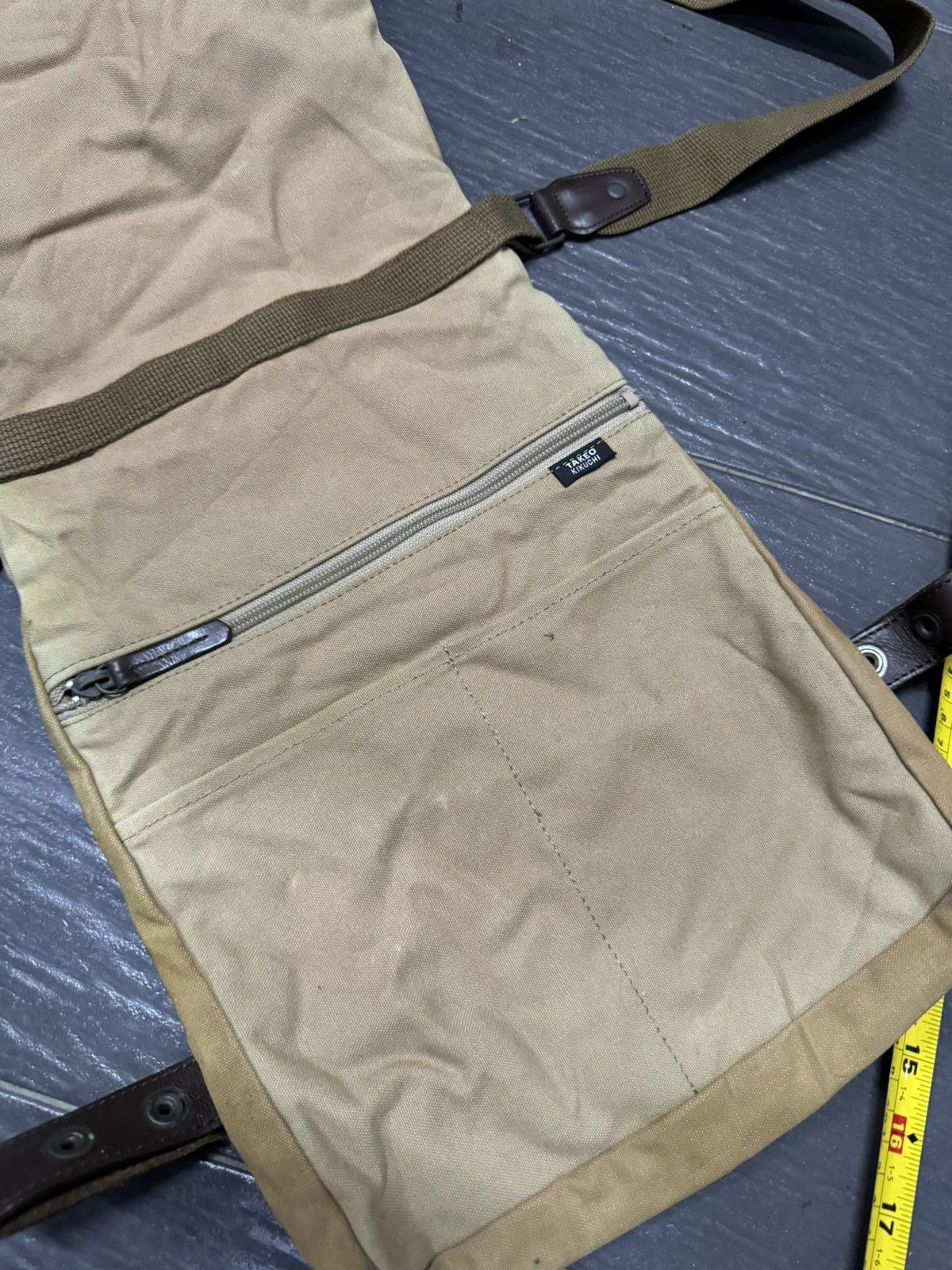 Takeo Kikuchi TAKEO CANVAS SLING BAG Size ONE SIZE - 2 Thumbnail