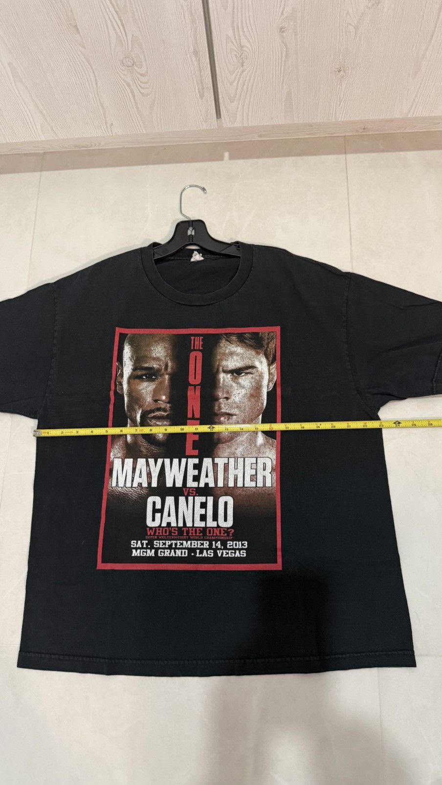 All Sport 2013 Mayweather vs Canelo MGM Grand Las Vegas Size L Size US L / EU 52-54 / 3 - 6 Thumbnail