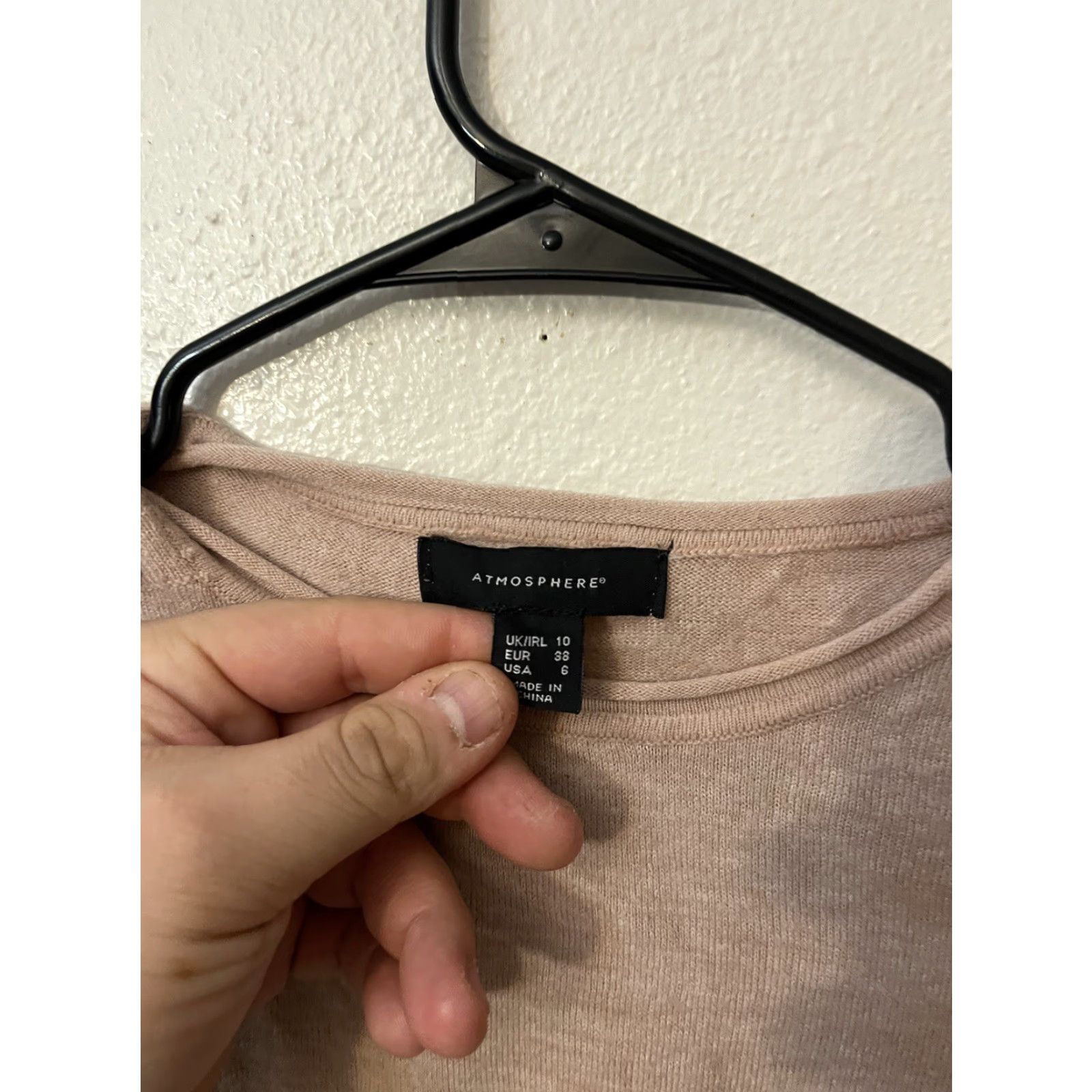 Vintage VINTAGE Atmosphere Pink Lightweight Sweater Women’s Size 10 Pullover Button Accessories Size L / US 10 / IT 46 - 3 Thumbnail