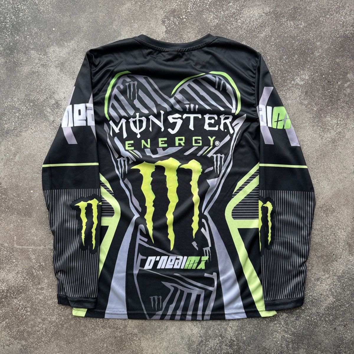 Japanese Brand Monster Energy Y2K Hype Moto Racing Long Sleeve Jersey Size US S / EU 44-46 / 1 - 7 Thumbnail