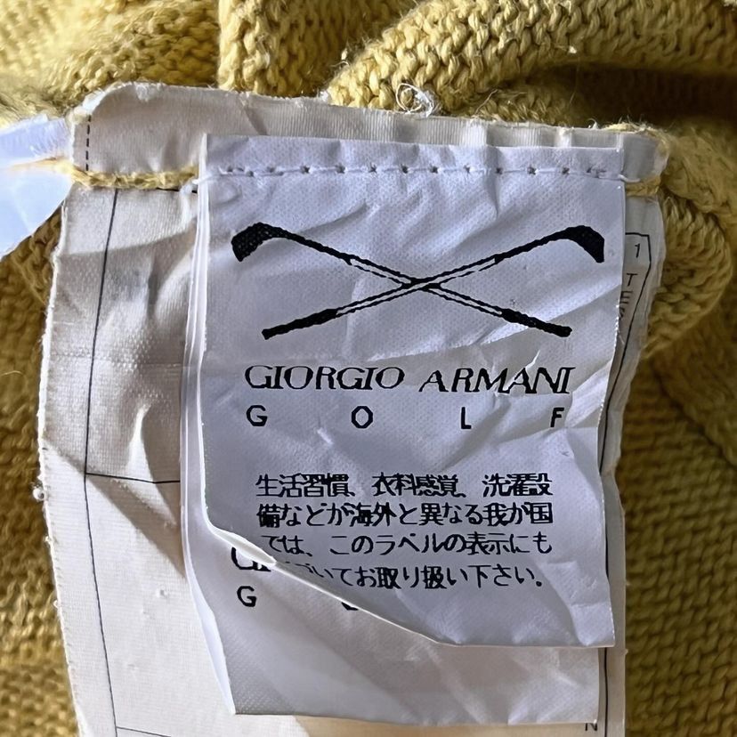 Giorgio Armani Giorgio Armani Golf Vintage Vest Size US M / EU 48-50 / 2 - 8 Thumbnail