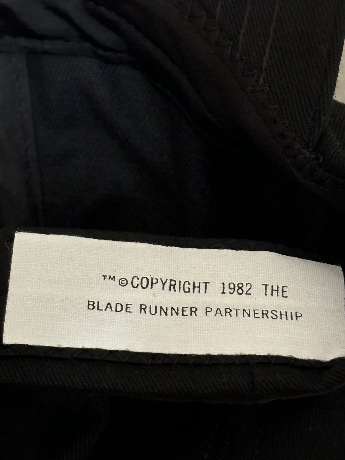 Vintage Rare Vintage 80s Blade Runner Cast and Crew Movie Hat Size ONE SIZE - 5 Thumbnail