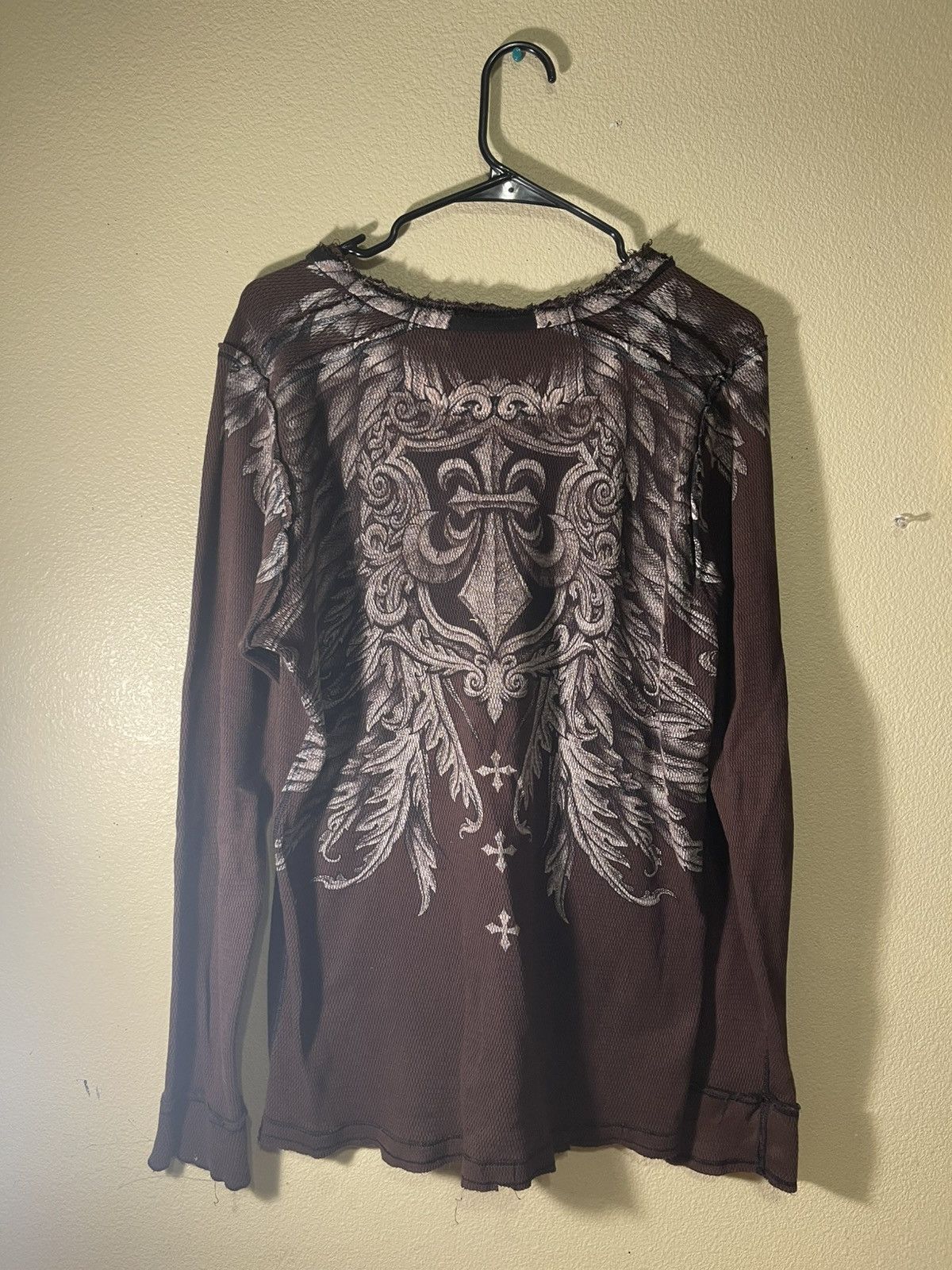 Affliction Vintage y2k distressed Affliction reversible long sleeve Size US M / EU 48-50 / 2 - 3 Thumbnail