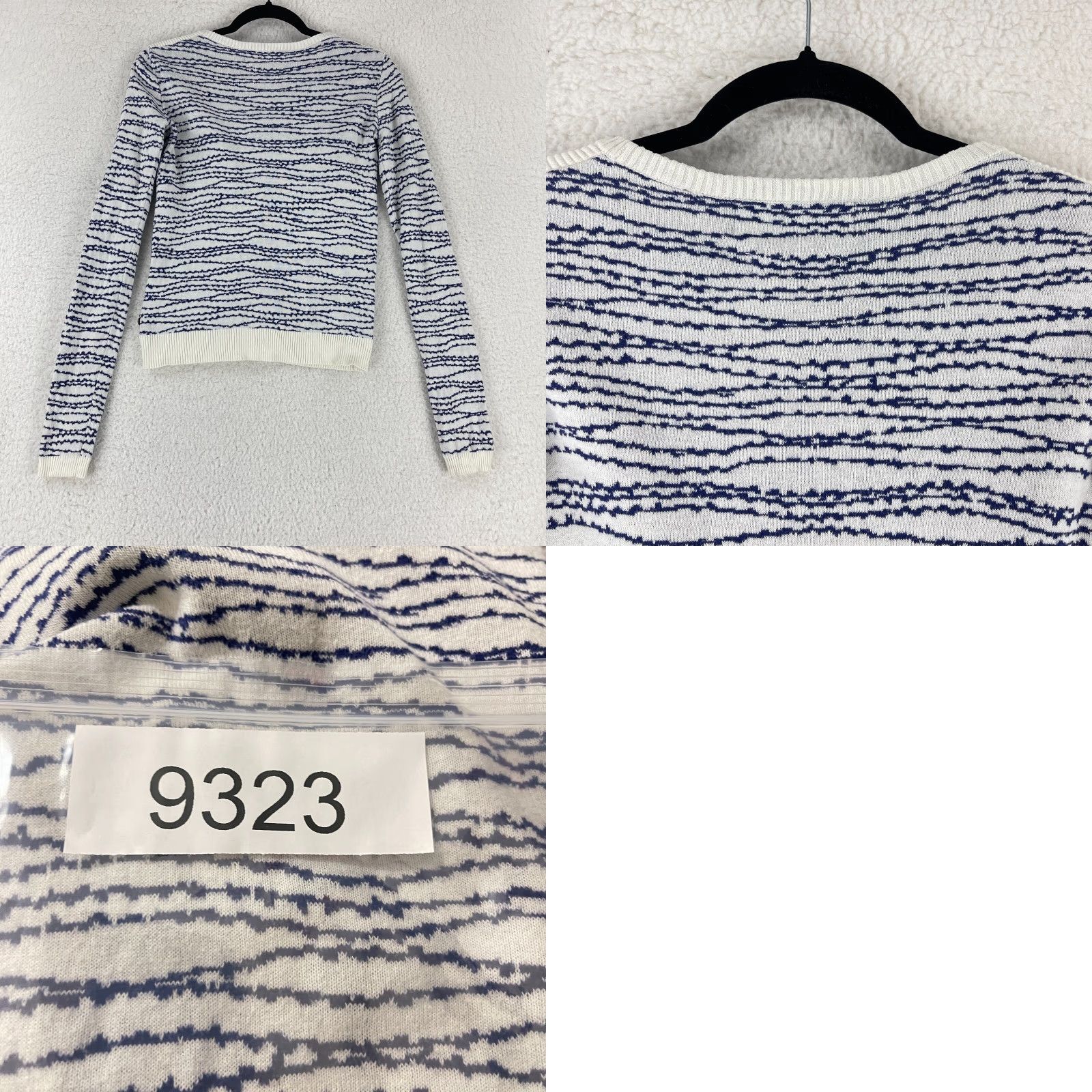 Maison Scotch Maison Scotch Cardigan Sweater Womens Petite Size PP White Knit Long Sleeve Casual Size XXS / US 00 / IT 34 - 9 Thumbnail