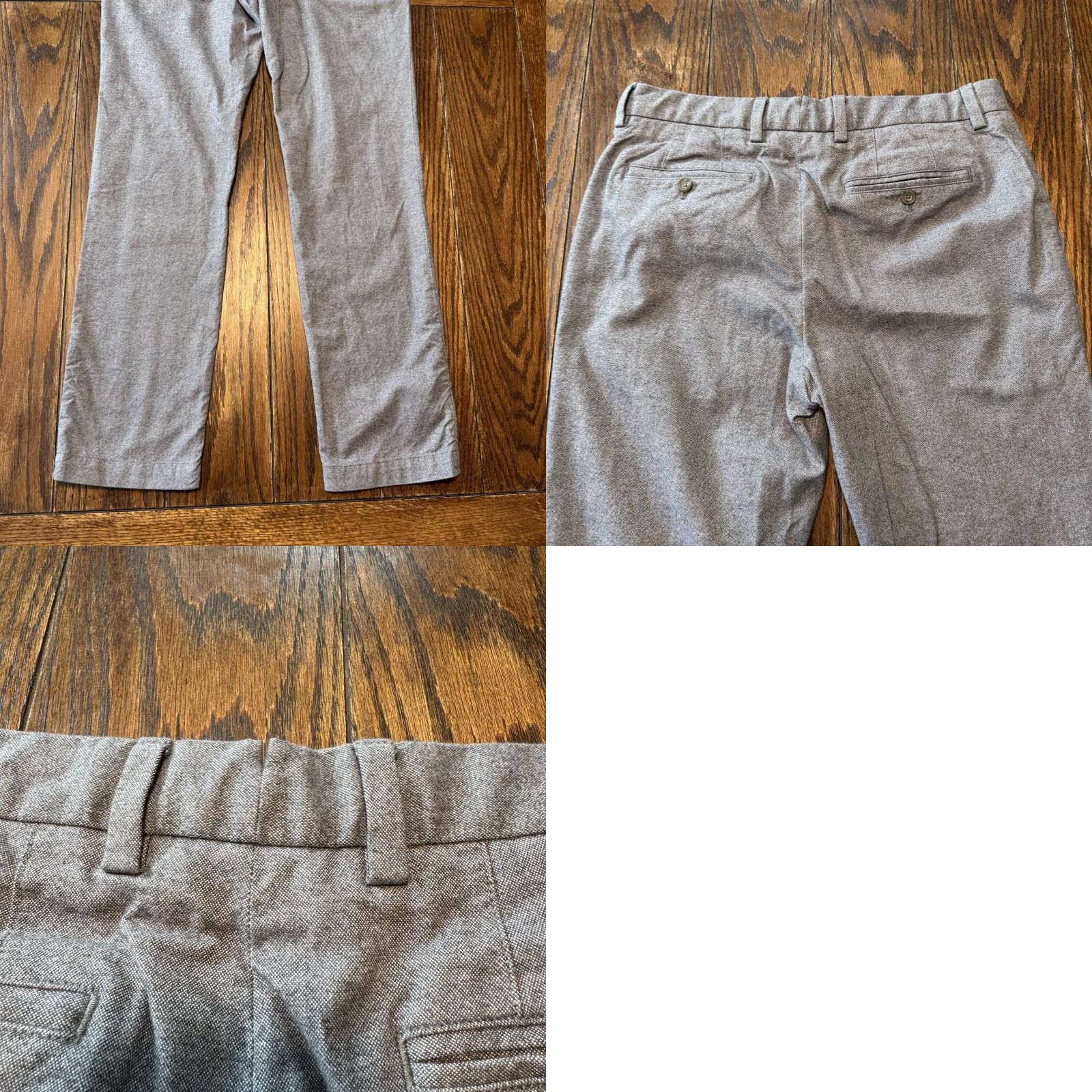 Vineyard Vines Vineyard Vines Burgee Pant 33x32 Modern Stretch Casual Gray Classic Pants Regular Men Size US 33 - 8 Thumbnail