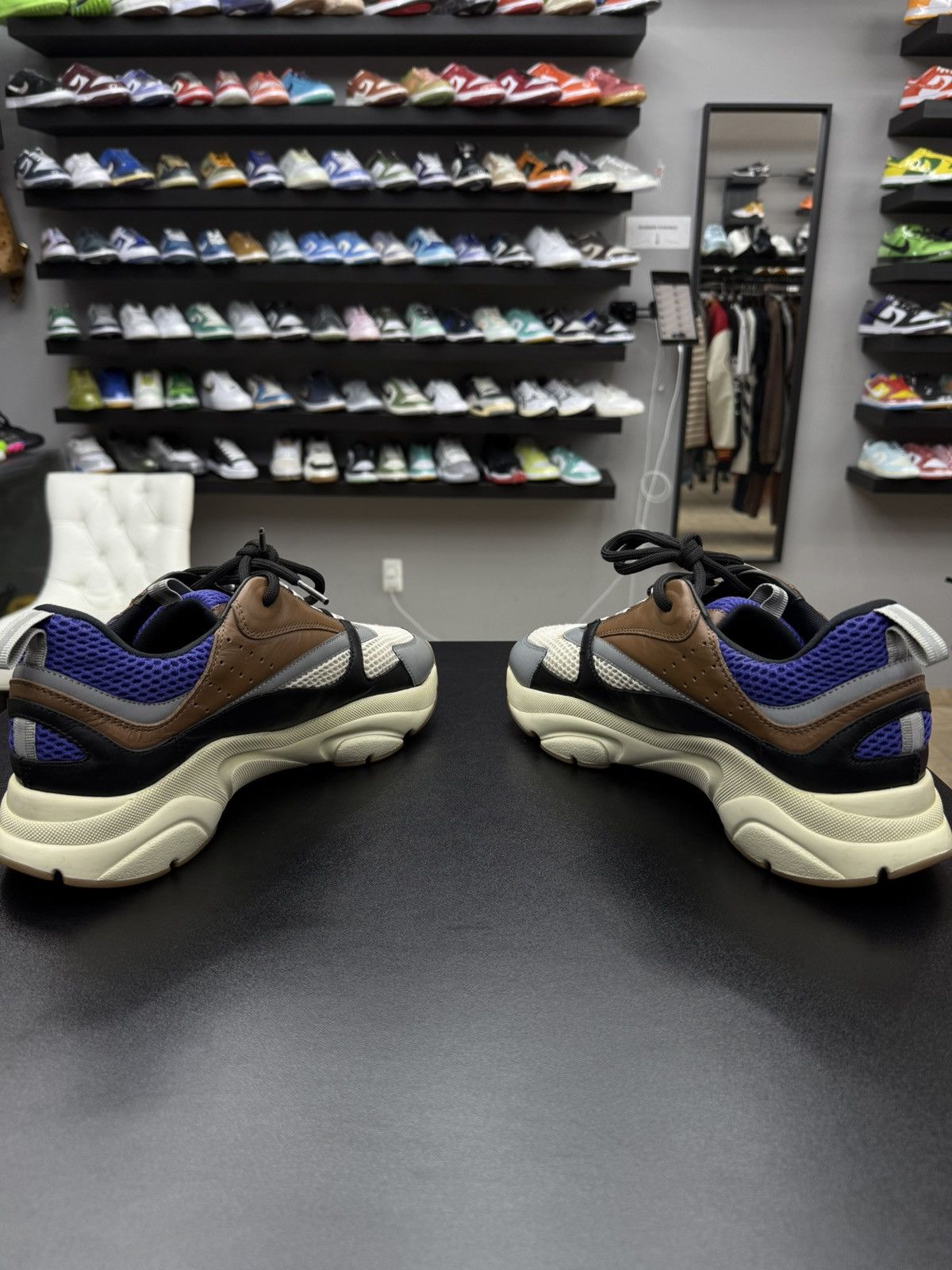 Dior Men’s Dior B22 Runner Brown Blue White Size 43 / 10US Size US 10 / EU 43 - 15 Thumbnail