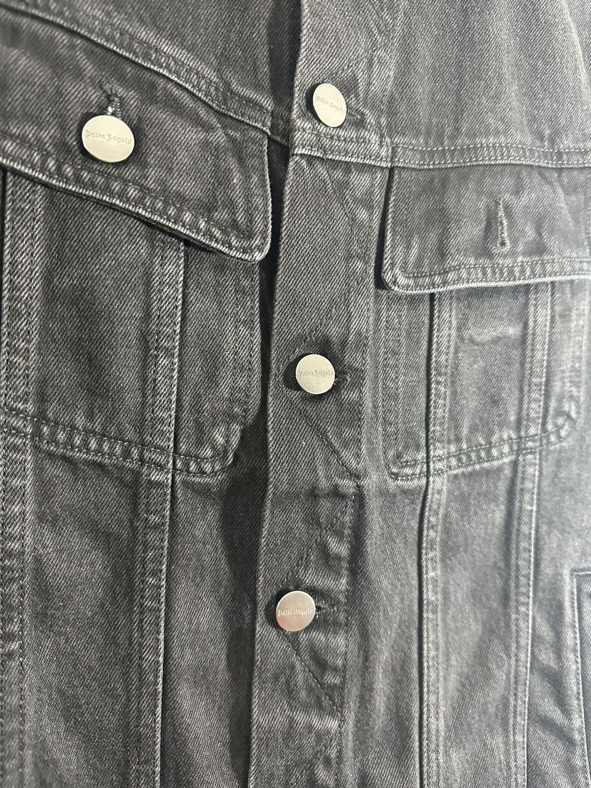 Palm Angels Palm Angels Denim Jacket Size US XS / EU 42 / 0 - 10 Thumbnail