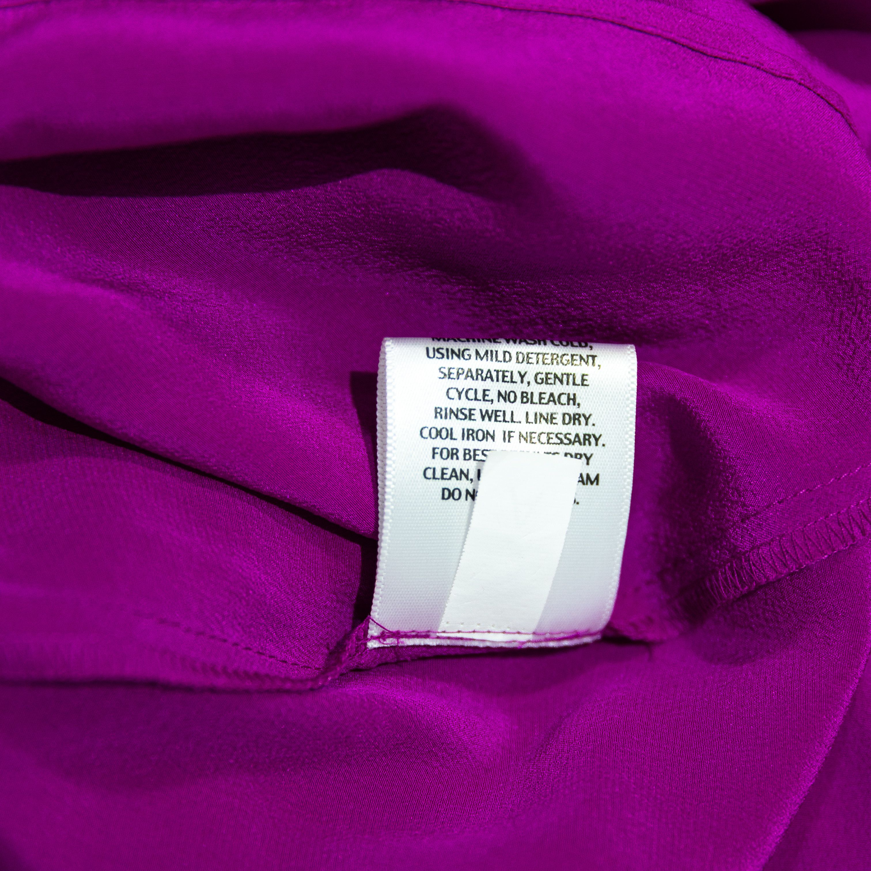 Eileen Fisher Eileen Fisher Silk Chiffon Racerback Sleeveless Size M / US 6-8 / IT 42-44 - 3 Thumbnail