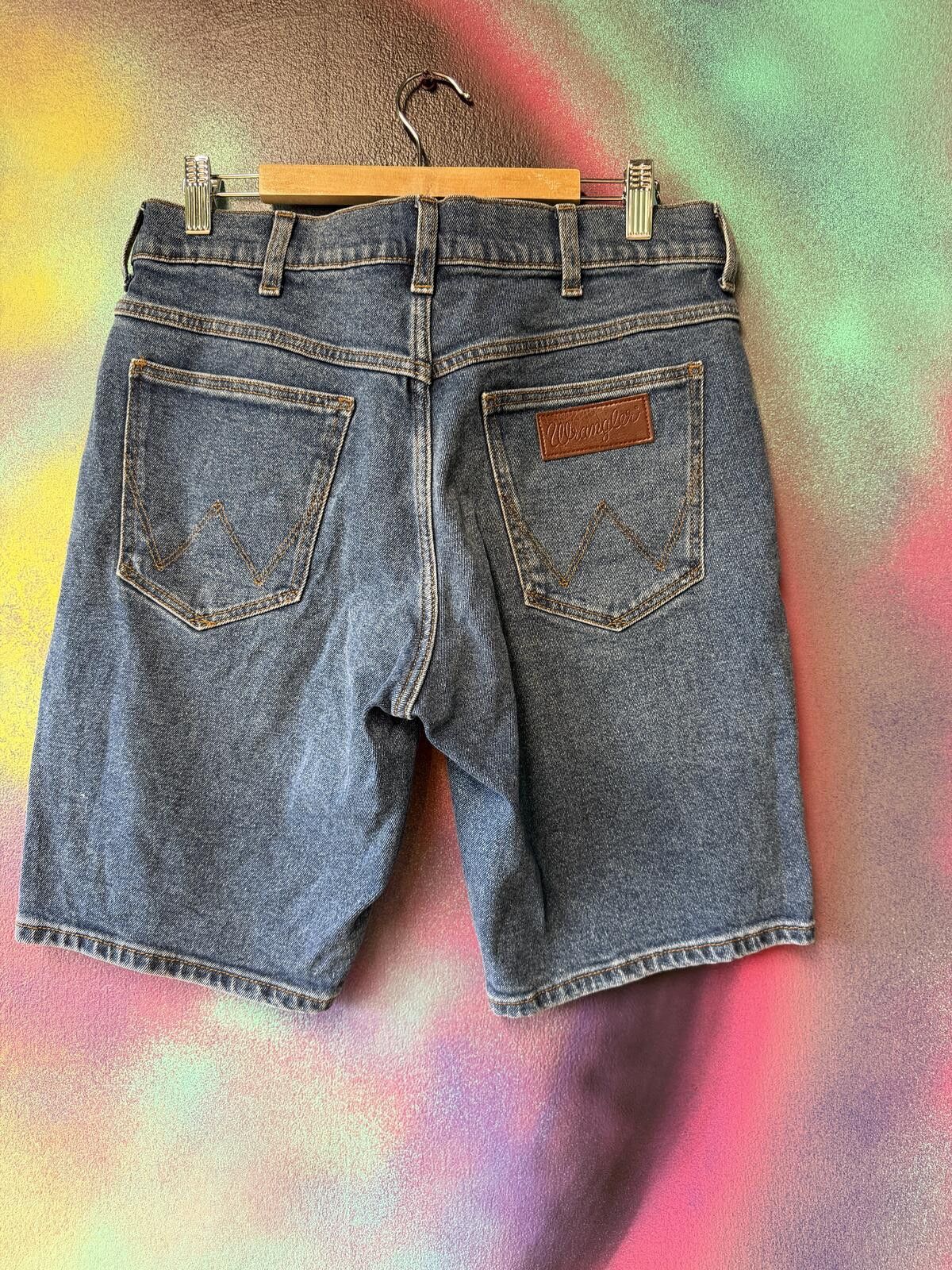 Other Wrangler blue denim shorts in size 30 Size 30" / US 8 / IT 44 - 4 Thumbnail