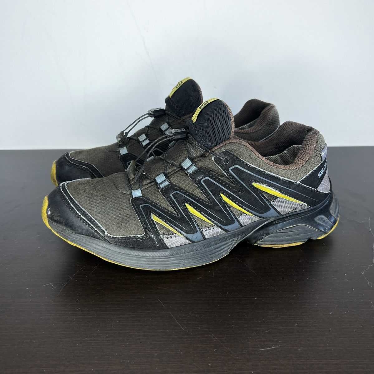 Salomon × Vintage SALOMON GORE-TEX Vintage Hiking Trainers Boots Shoes Brown Size US 9.5 / EU 42-43 - 1 Thumbnail