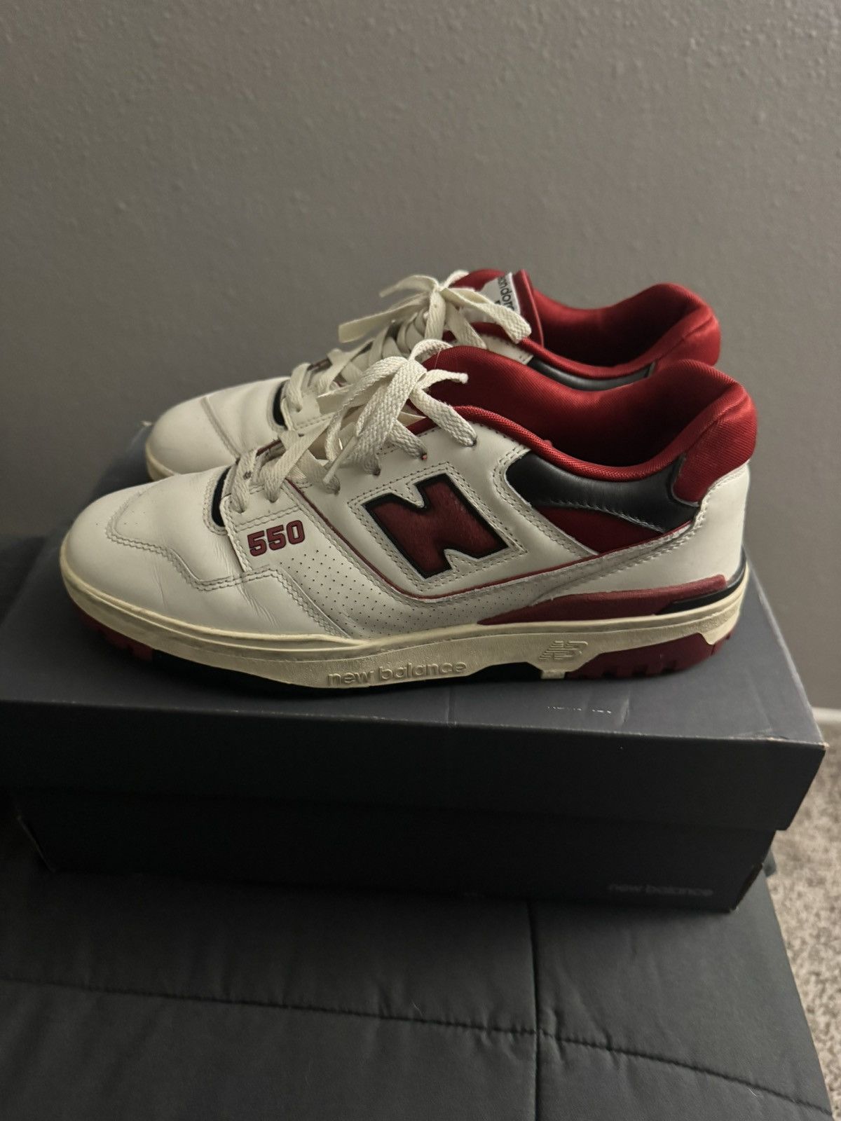 Aime Leon Dore × New Balance New Balance x Aime Leon Dore 550 - Red Size US 10 / EU 43 - 1 Thumbnail