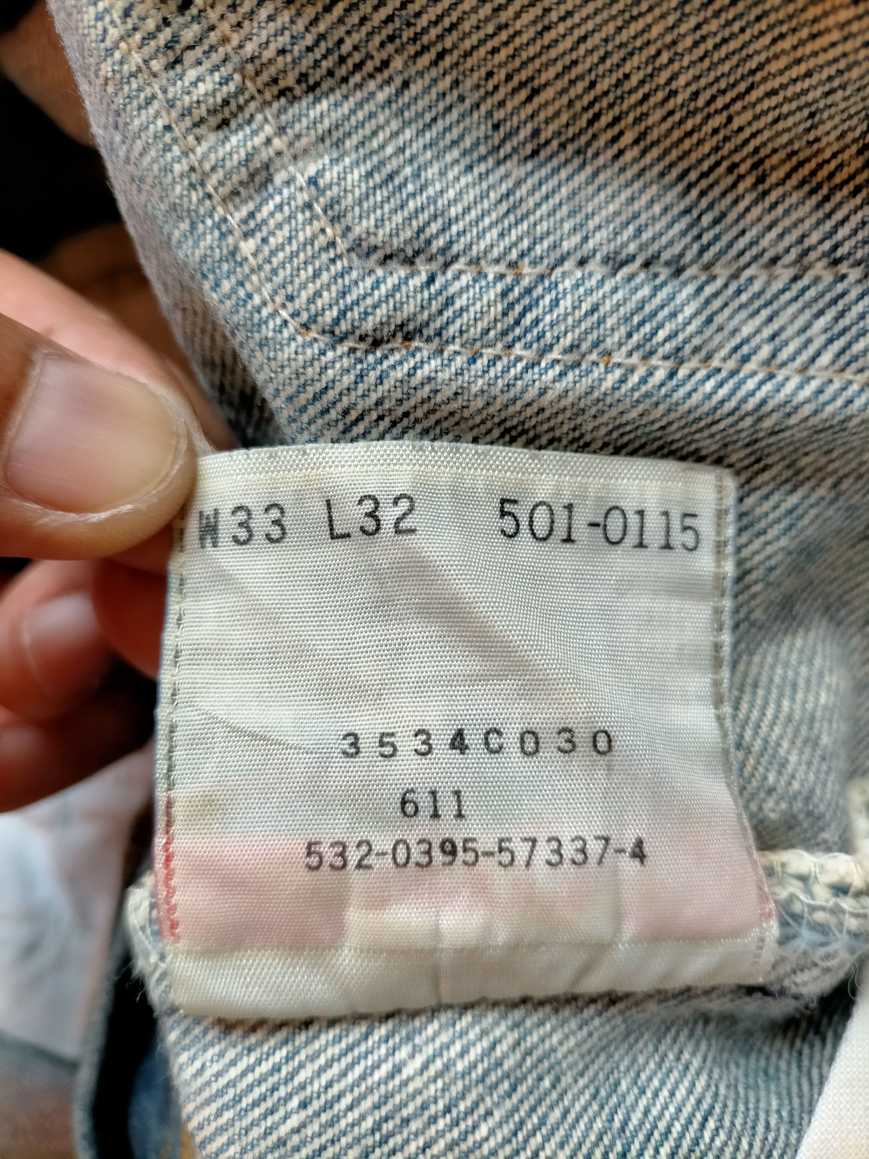 Levi's Vtg Levis 501 Made in usa Blue Denim Jeans Size US 32 / EU 48 - 24 Thumbnail