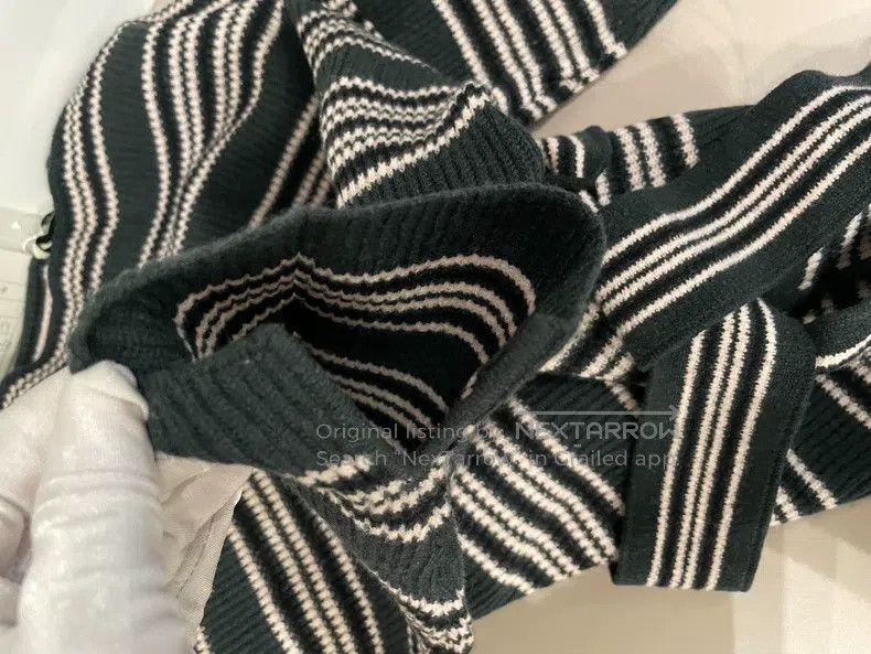 Fendi Fendi Teal striped wool sweater Size XS / US 0-2 / IT 36-38 - 9 Thumbnail