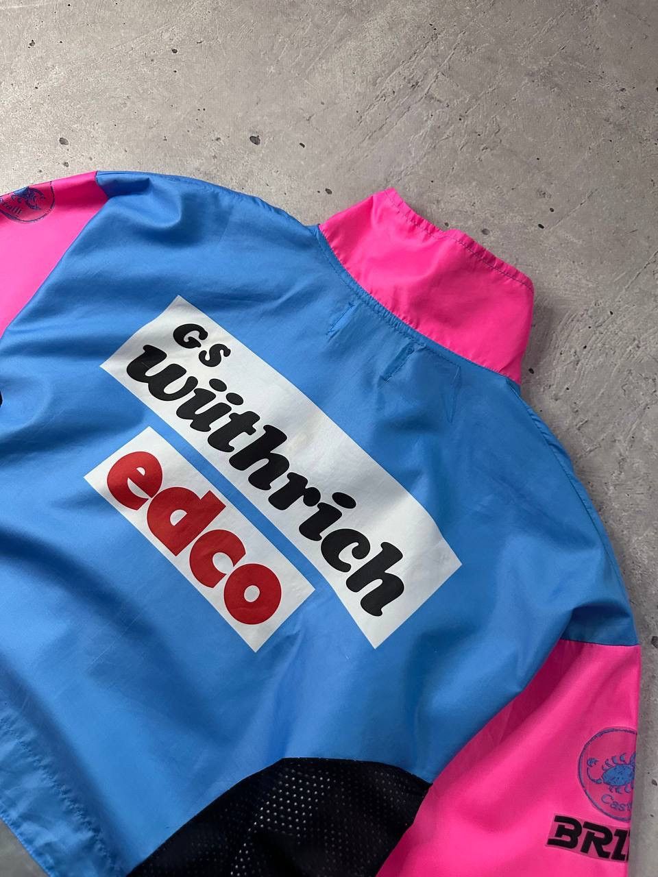 Rapha Castelli Vintage Cycling Jacket GS Bianchi 90s Retro Bicycle Size US M / EU 48-50 / 2 - 6 Thumbnail