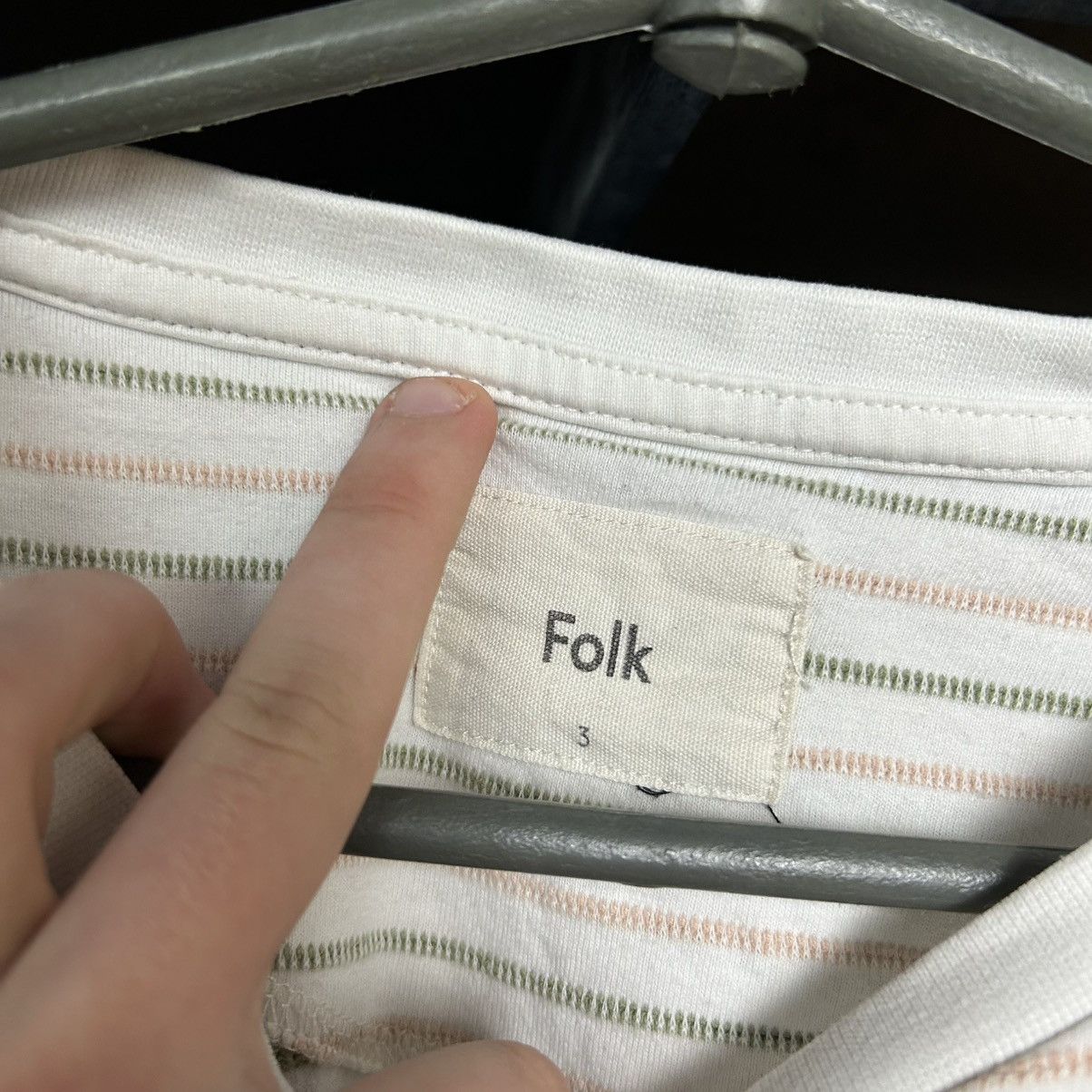 Folk Designer Folk Basic Streetwear y2k tee size S Size US S / EU 44-46 / 1 - 5 Thumbnail