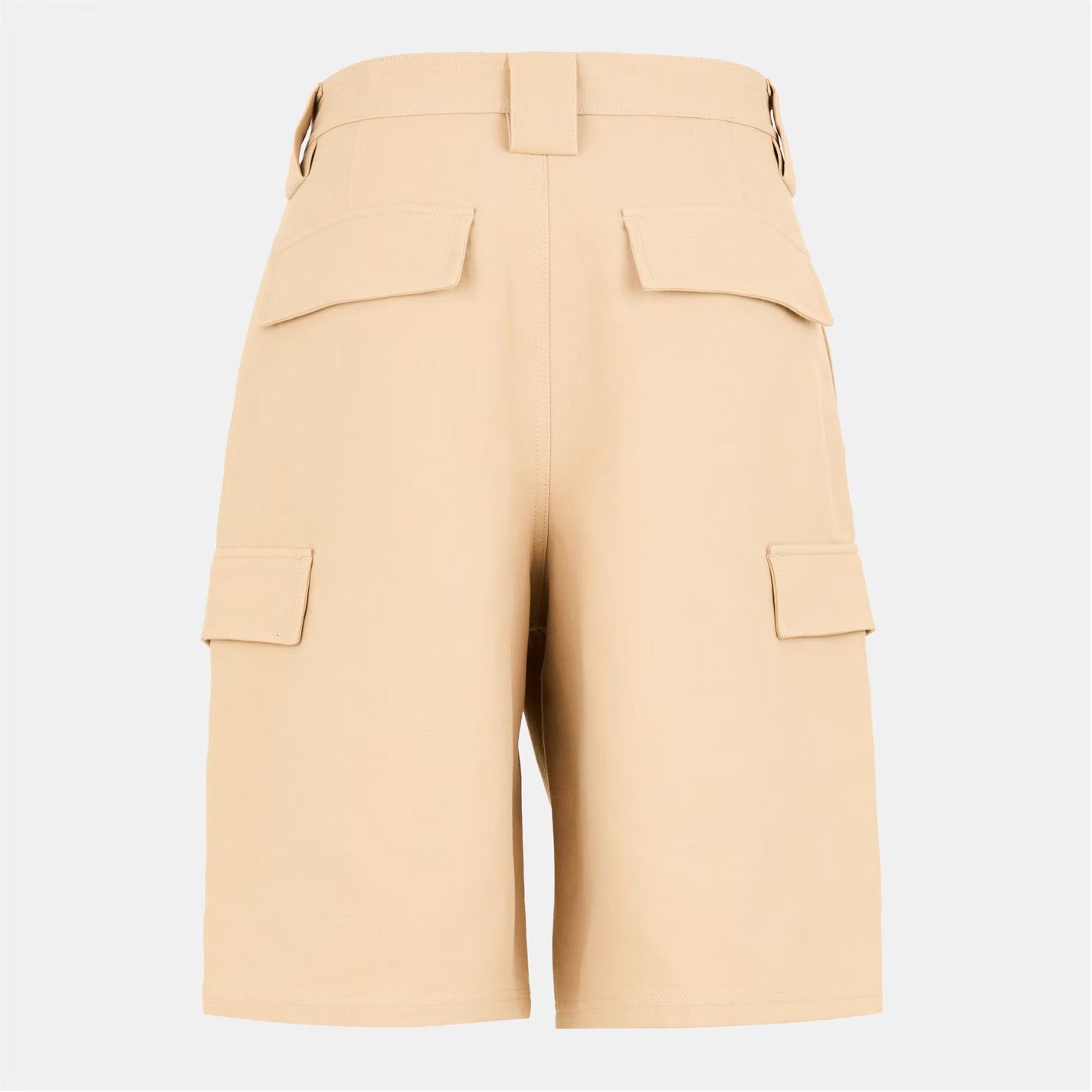 Off-White o1g2r1mq0326 Relaxed Fit Cargo Shorts in Sand Size US 34 / EU 50 - 2 Thumbnail