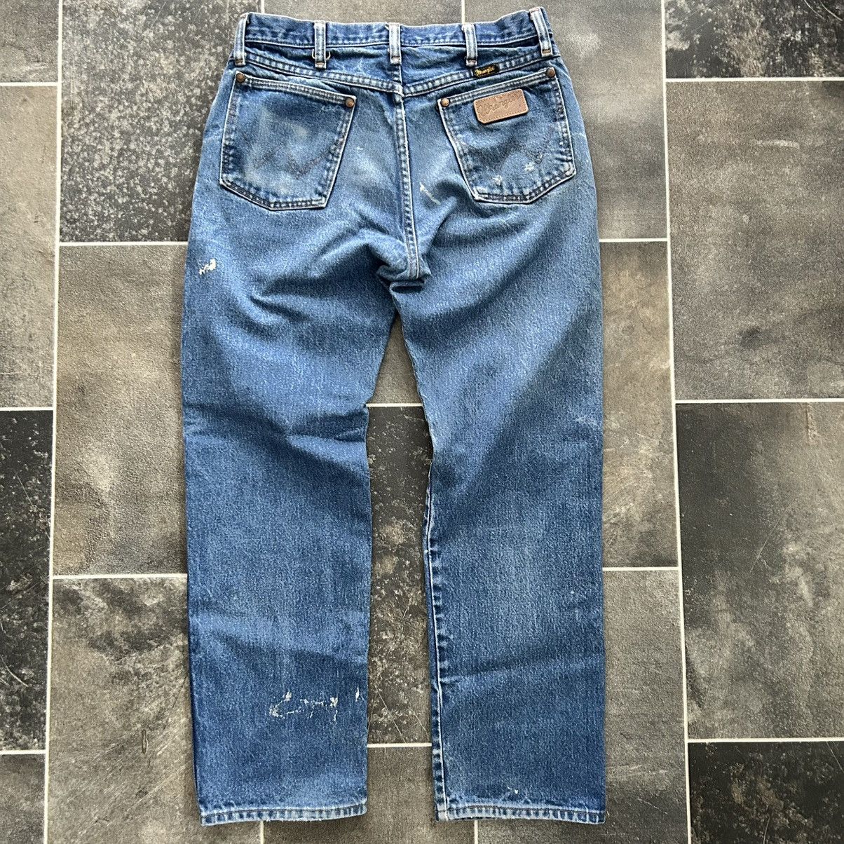 Wrangler Vintage 80s Wrangler Cowboy Cut Denim Jeans Size US 31 - 5 Thumbnail