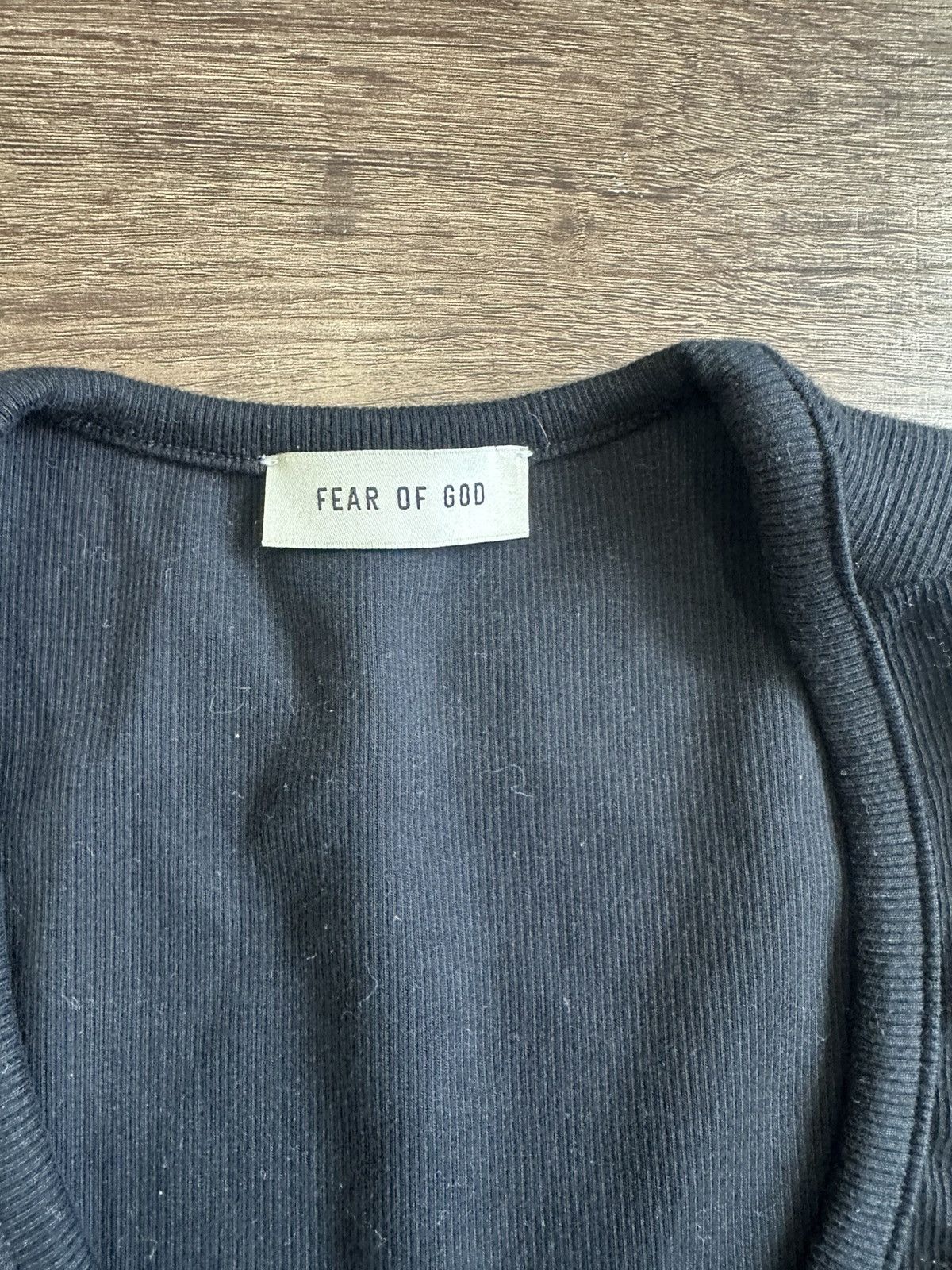 Fear of God Fear of God Eternal Black Tanktop Size US M / EU 48-50 / 2 - 4 Thumbnail
