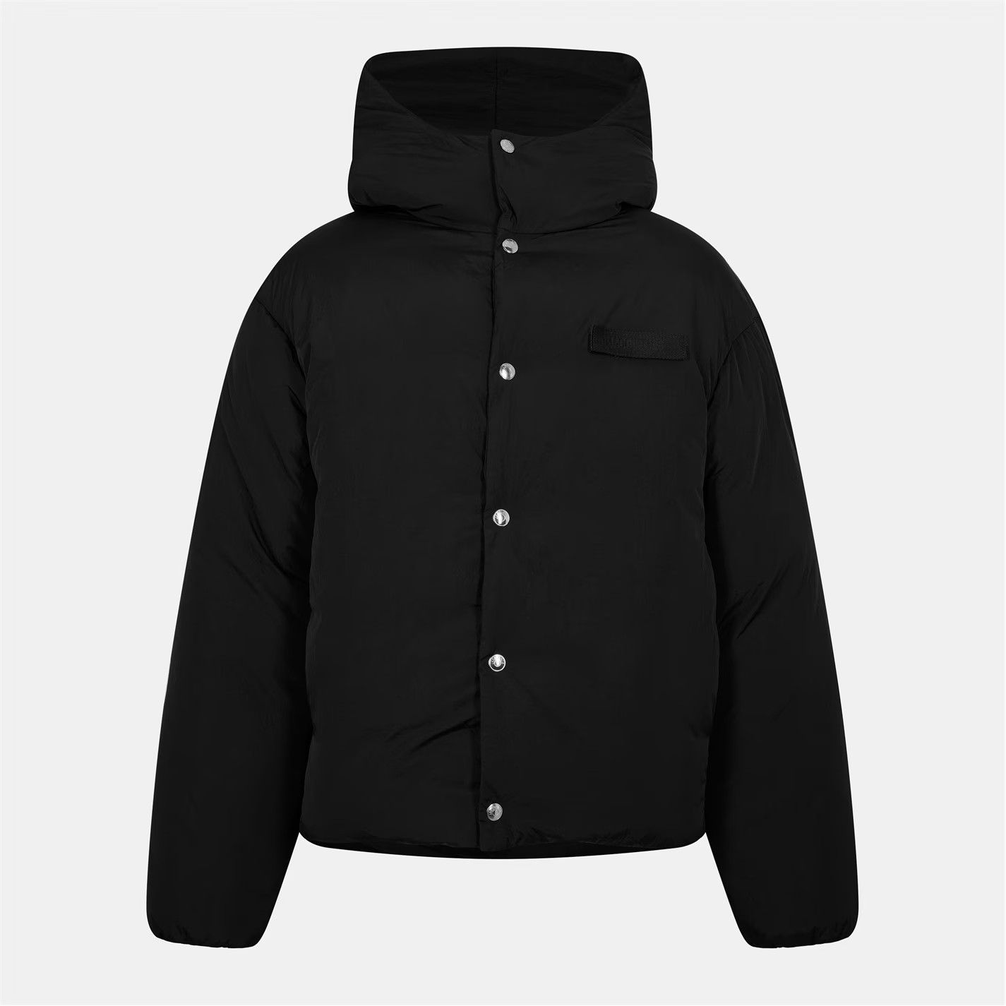 Jacquemus o1g2r1mq0426 Insulated Medium Puffer Jacket in Black Size US S / EU 44-46 / 1 - 1 Thumbnail