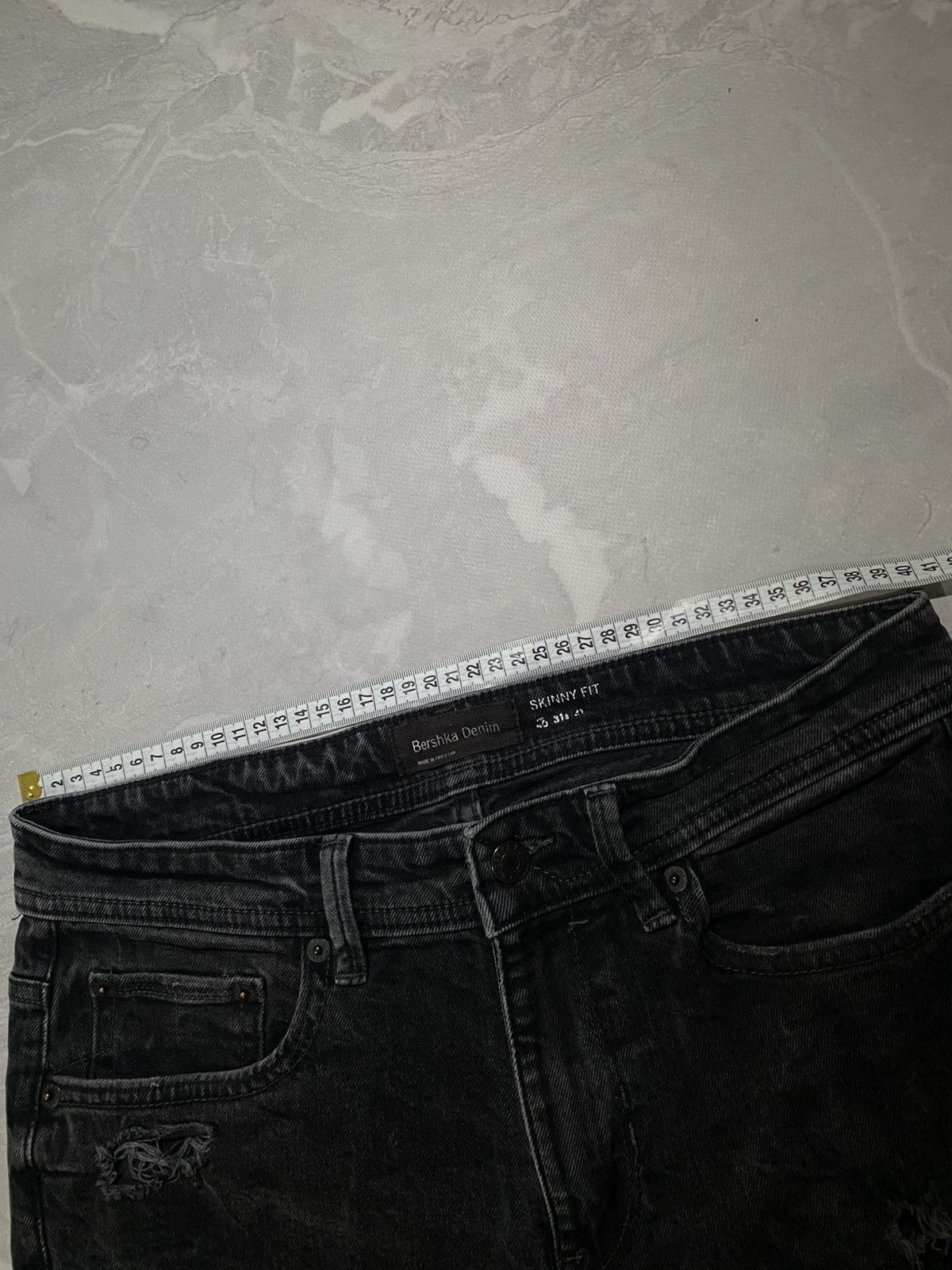 Vintage Slim CRAZY RARE Avan / Distressed Style Japan / Y2K Designer Size US 31 - 2 Thumbnail